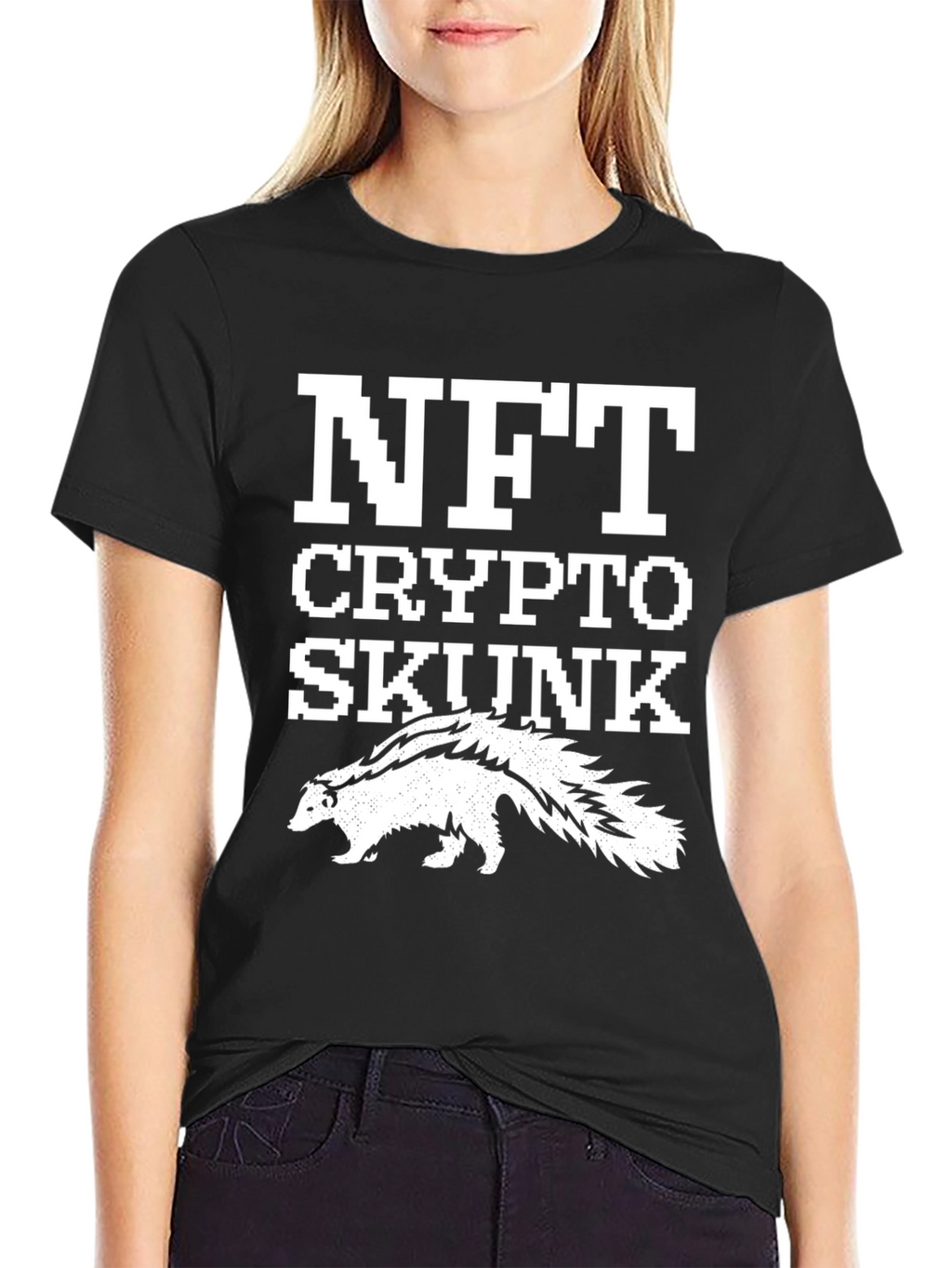 NFT Crypto Skunk T-Shirt