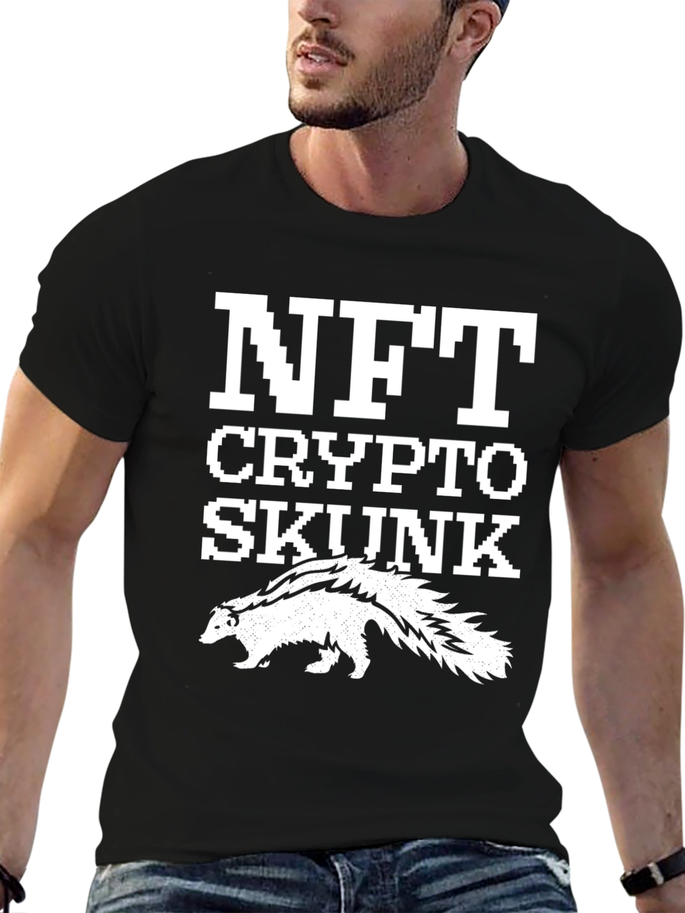 NFT Crypto Skunk T-Shirt