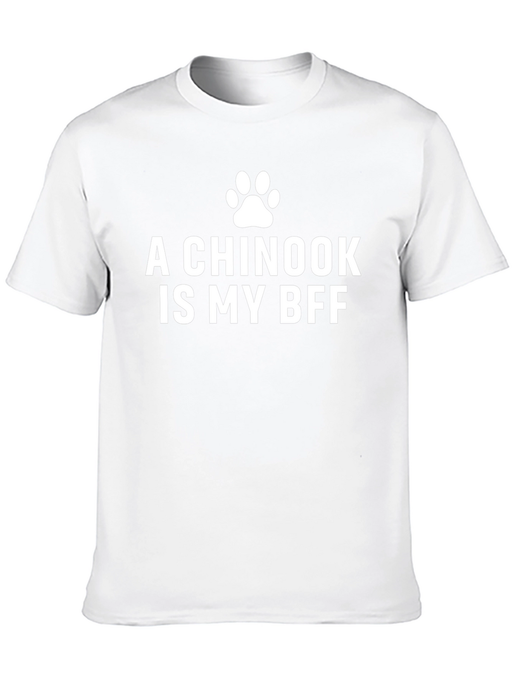 Chinook Dog BFF T-Shirt -  Unisex Black Tee