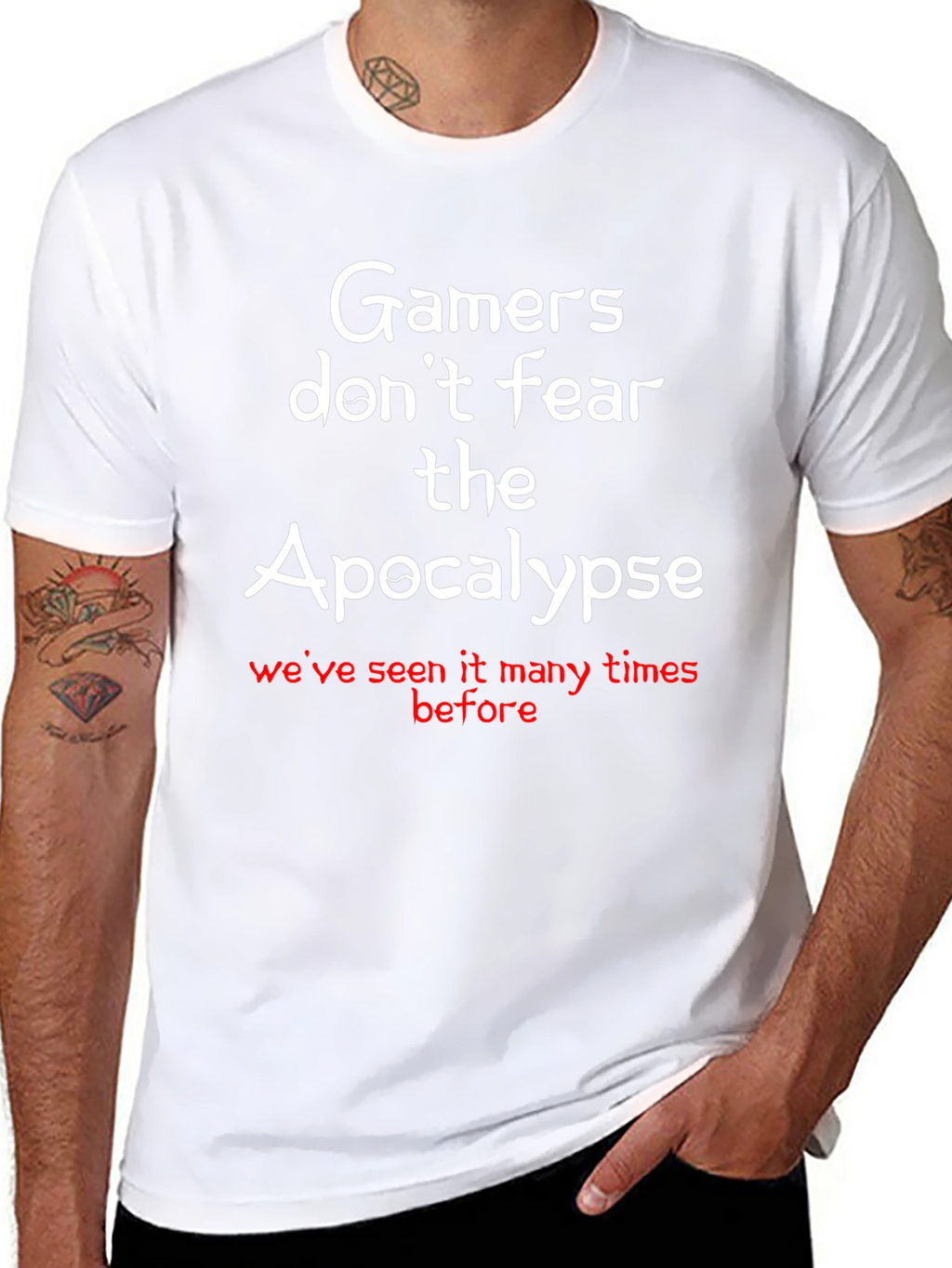 Gamer Apocalypse T-Shirt - Funny Gaming Tee