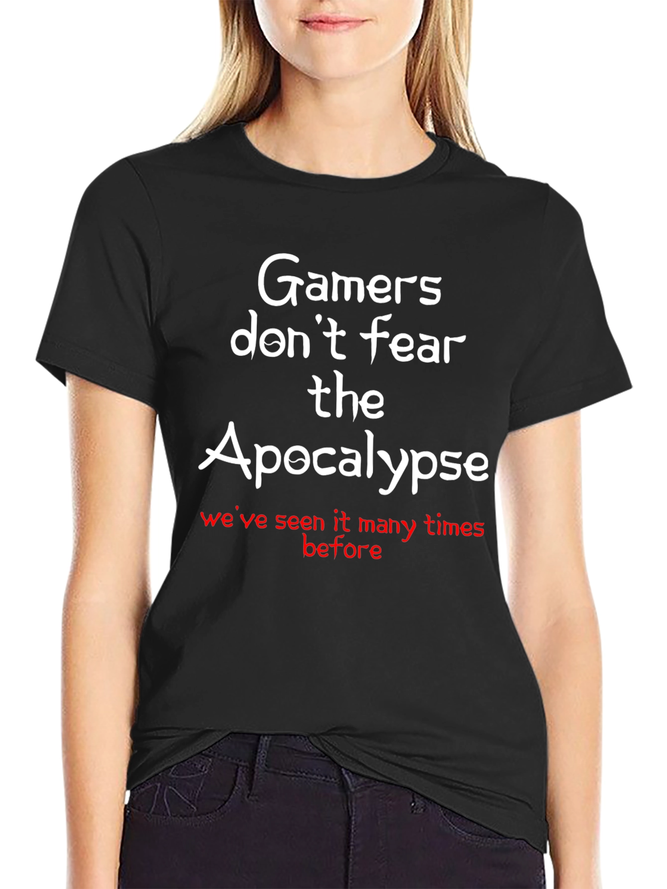 Gamer Apocalypse T-Shirt - Funny Gaming Tee