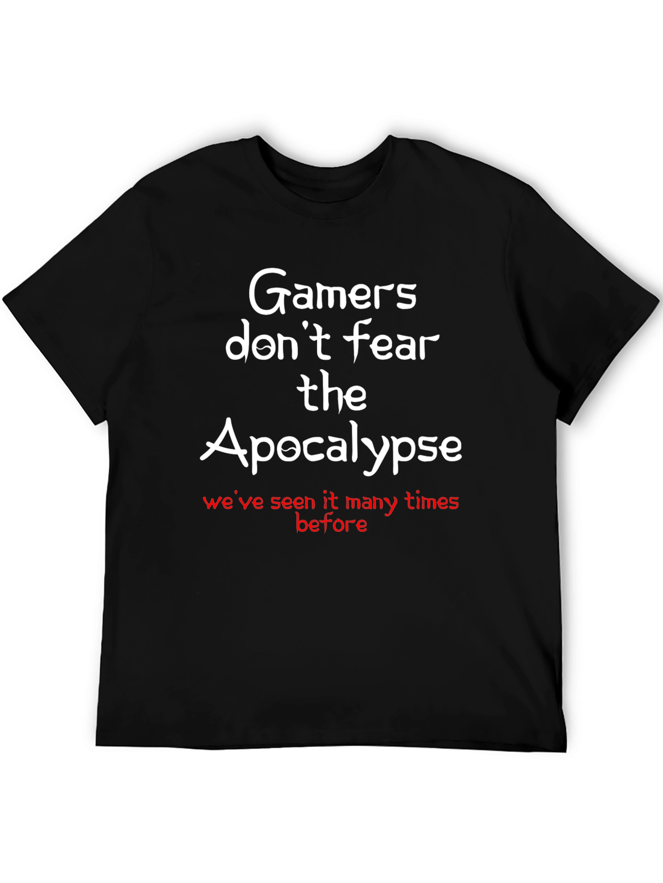 Gamer Apocalypse T-Shirt - Funny Gaming Tee