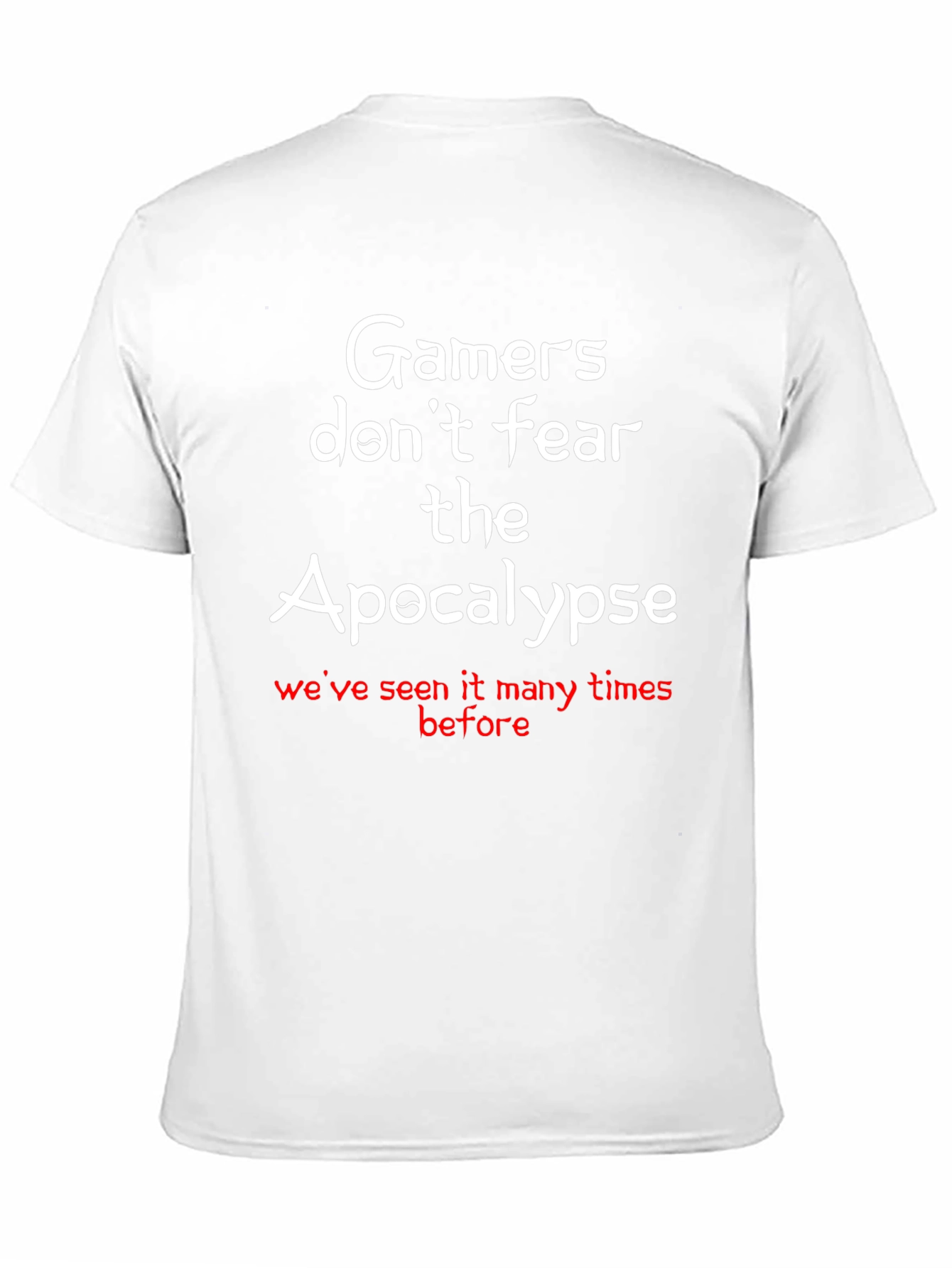 Gamer Apocalypse T-Shirt - Funny Gaming Tee