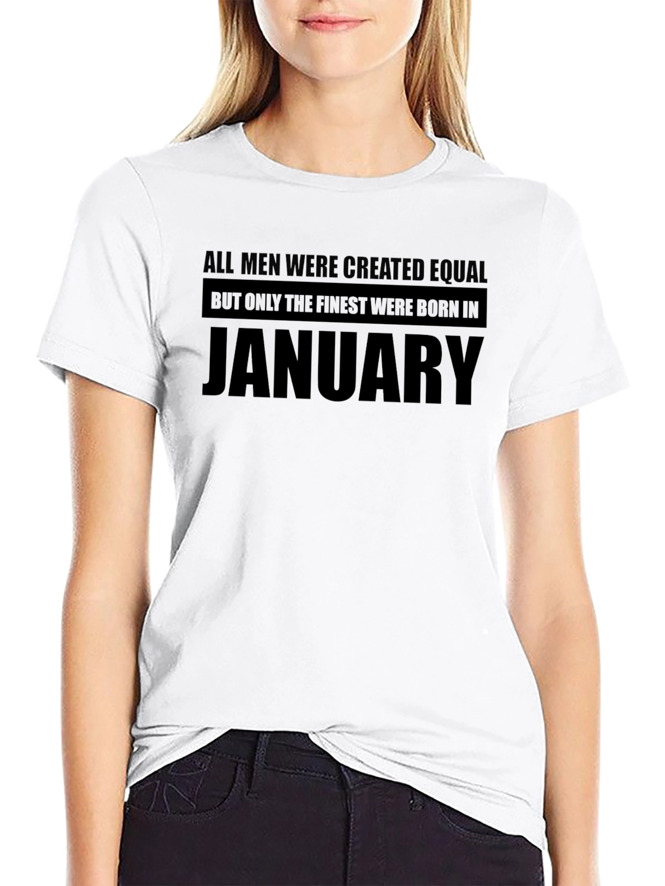 Finest Men Born in January T-Shirt