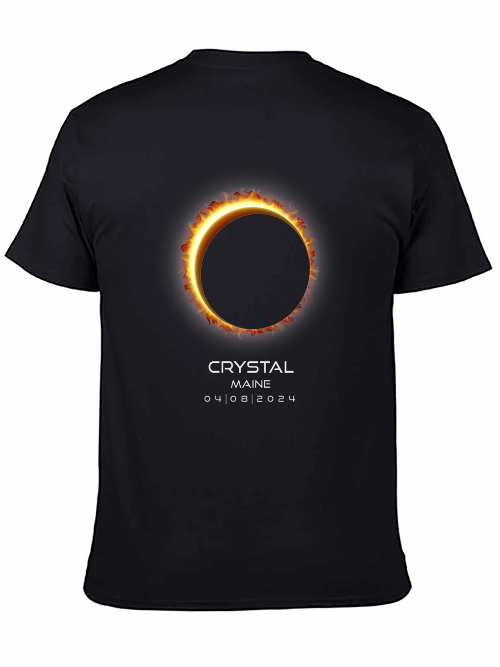 Crystal Maine 2024 Eclipse T-Shirt
