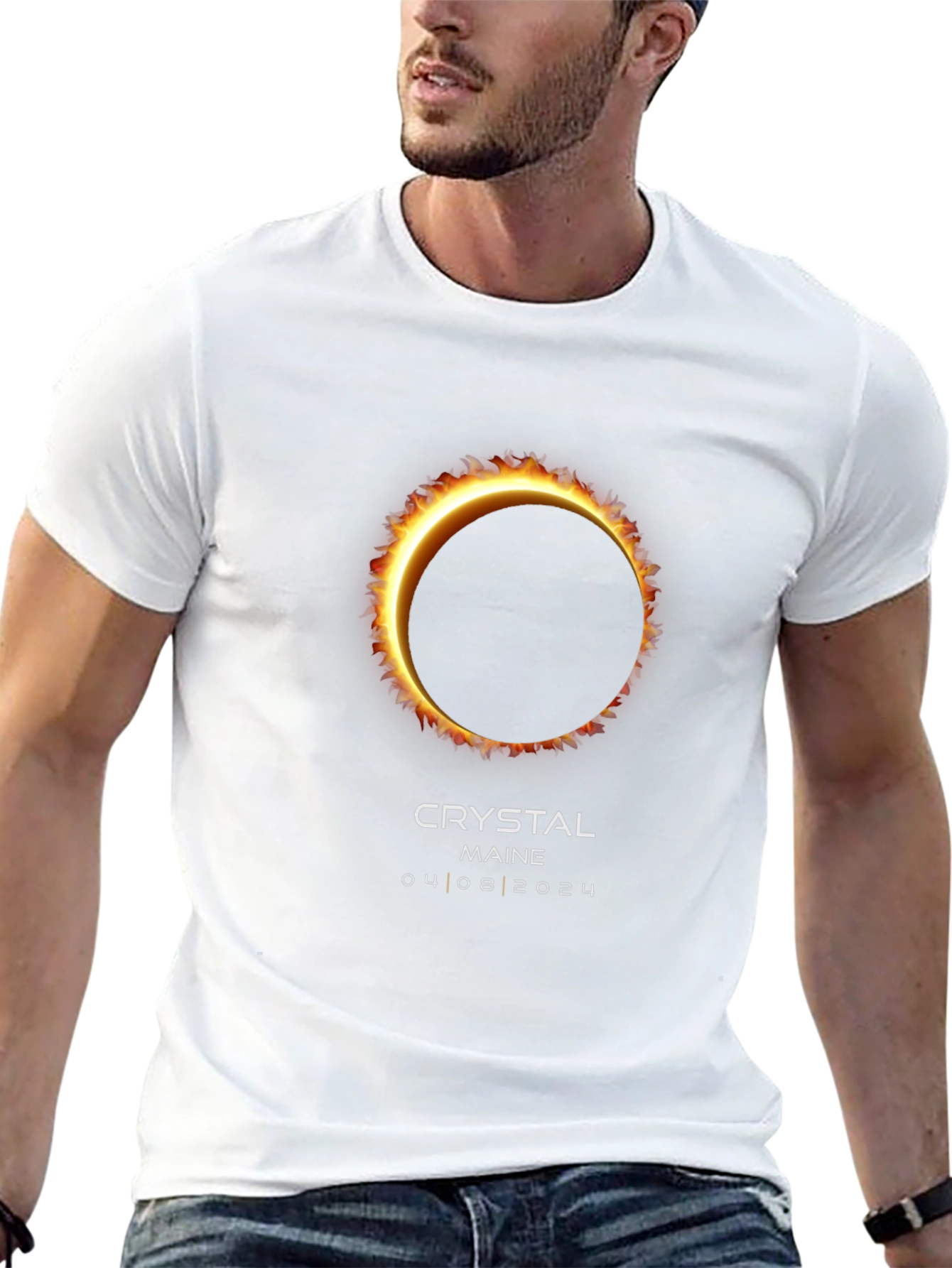 Crystal Maine 2024 Eclipse T-Shirt