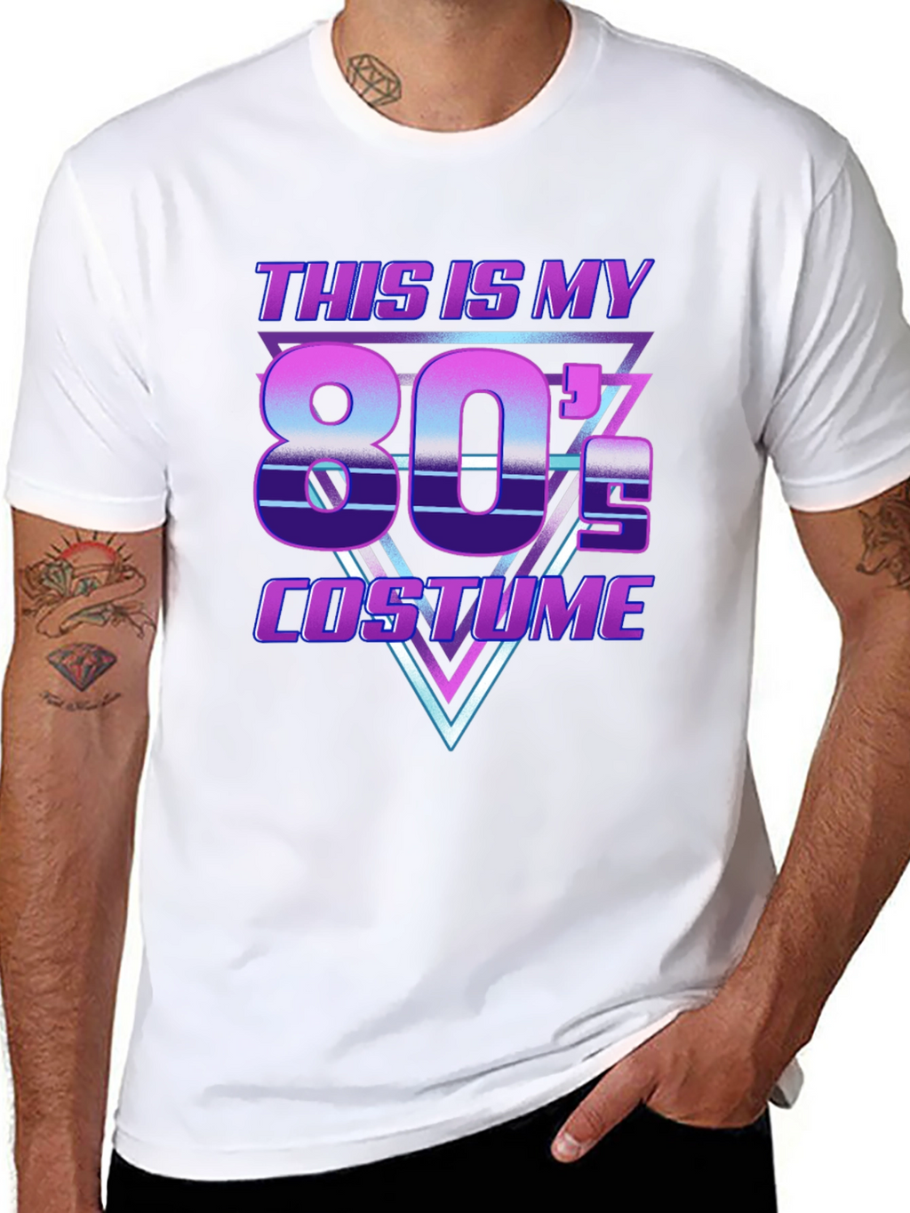 Retro 80s Costume T-Shirt