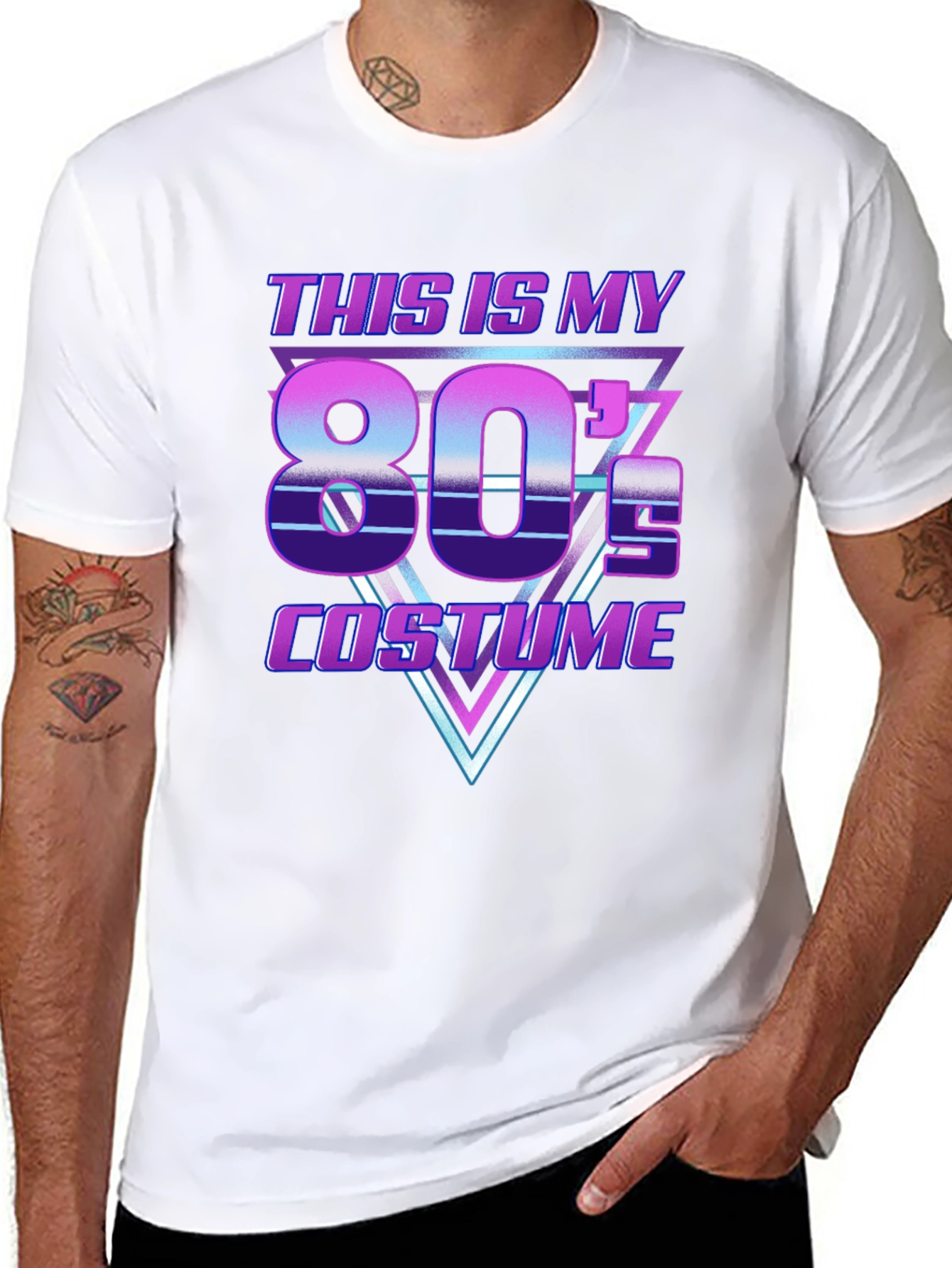 Retro 80s Costume T-Shirt