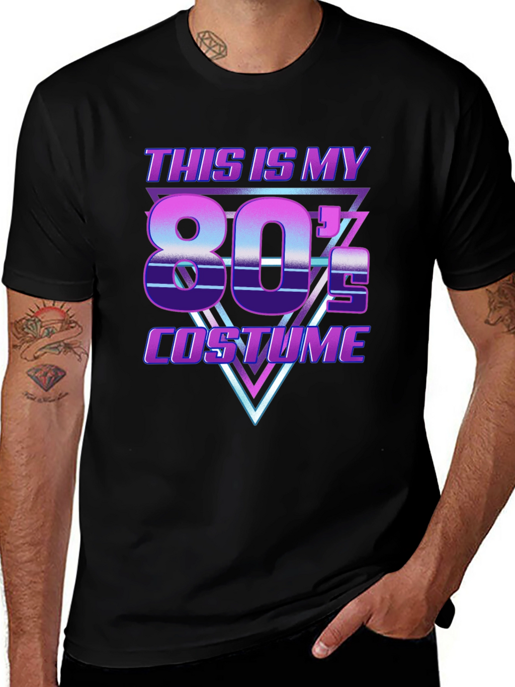 Retro 80s Costume T-Shirt