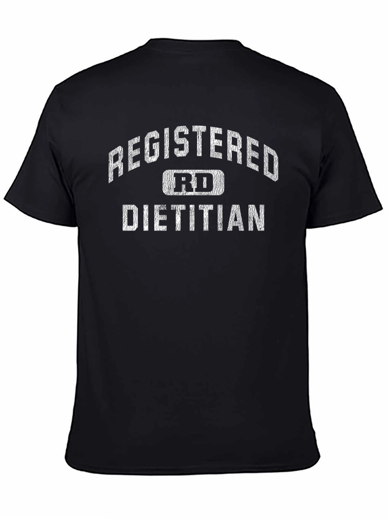 Registered Dietitian RD T-Shirt - Black