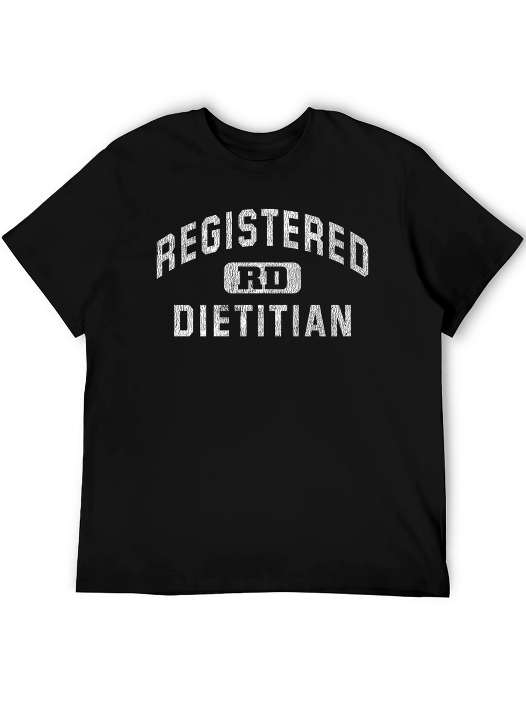 Registered Dietitian RD T-Shirt - Black