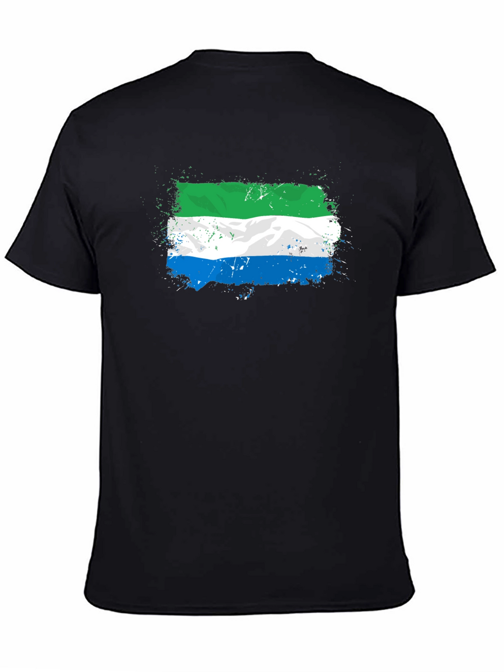 Sierra Leone Flag Graphic Tee