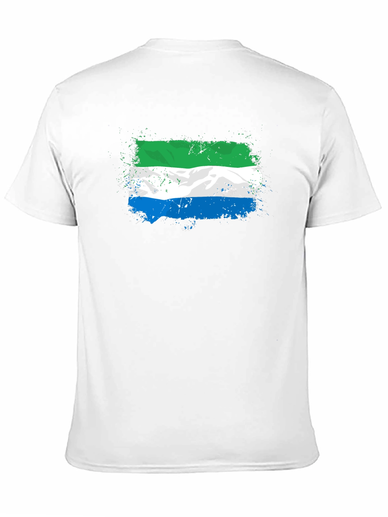 Sierra Leone Flag Graphic Tee