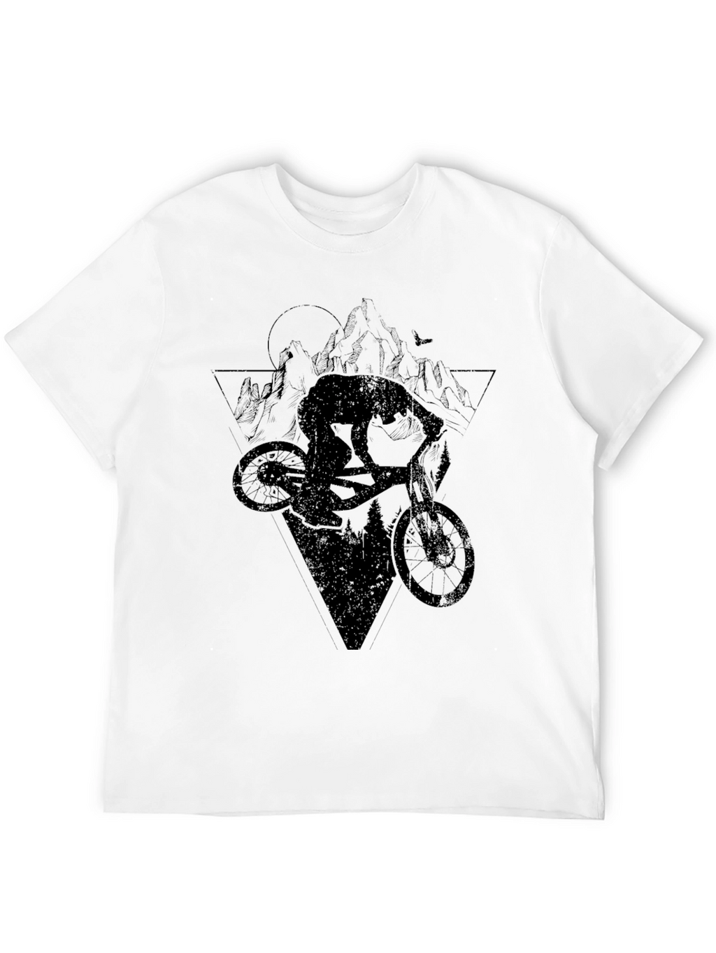 Mountain Biker Graphic Tee - Adventure Ready