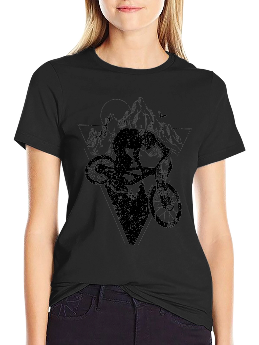 Mountain Biker Graphic Tee - Adventure Ready