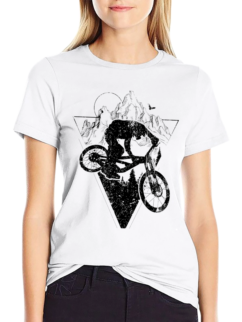 Mountain Biker Graphic Tee - Adventure Ready