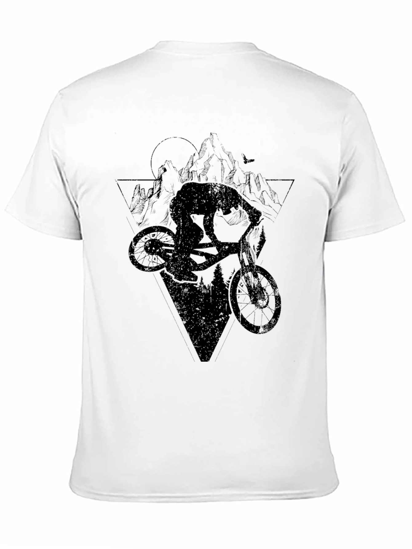 Mountain Biker Graphic Tee - Adventure Ready
