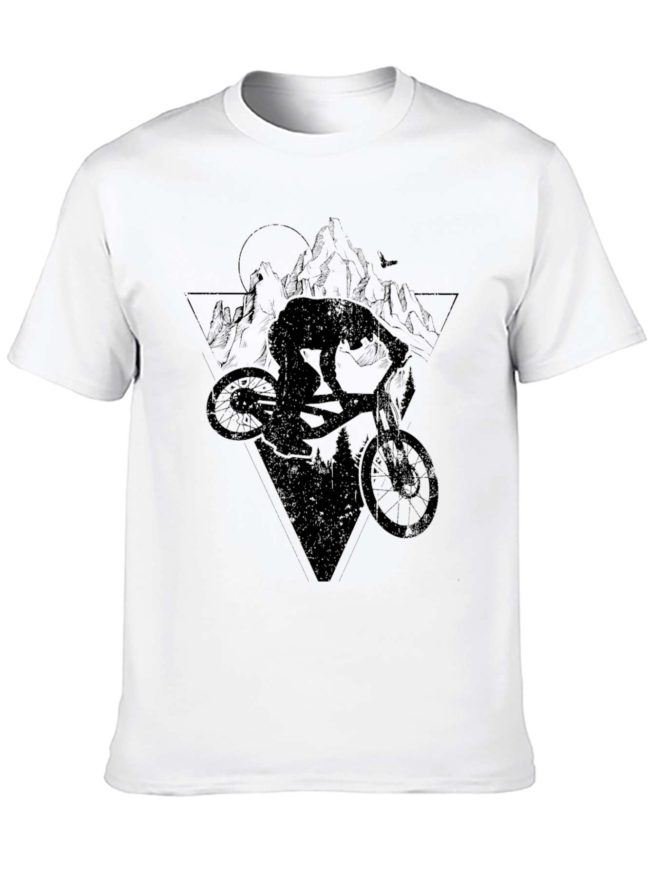 Mountain Biker Graphic Tee - Adventure Ready