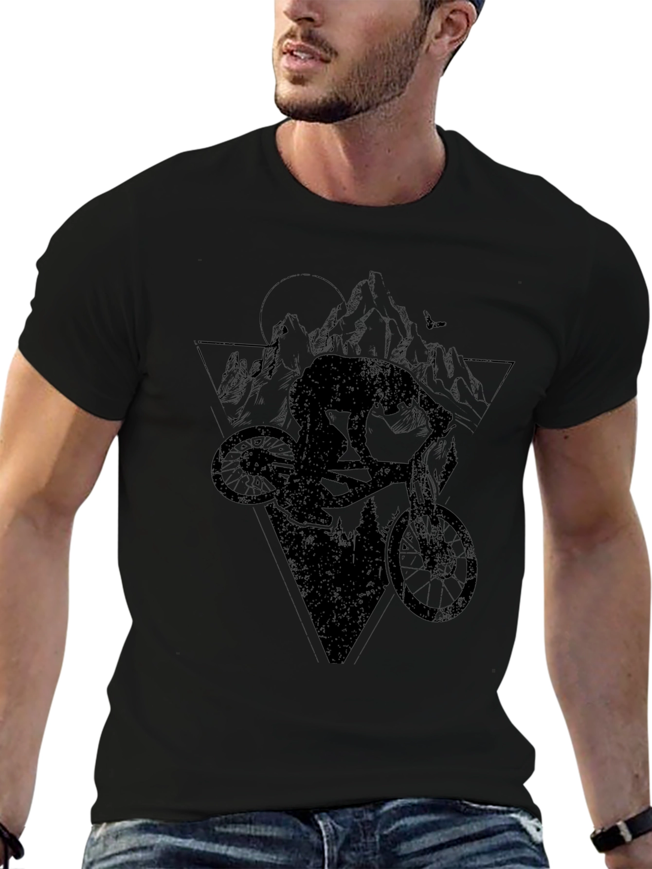 Mountain Biker Graphic Tee - Adventure Ready