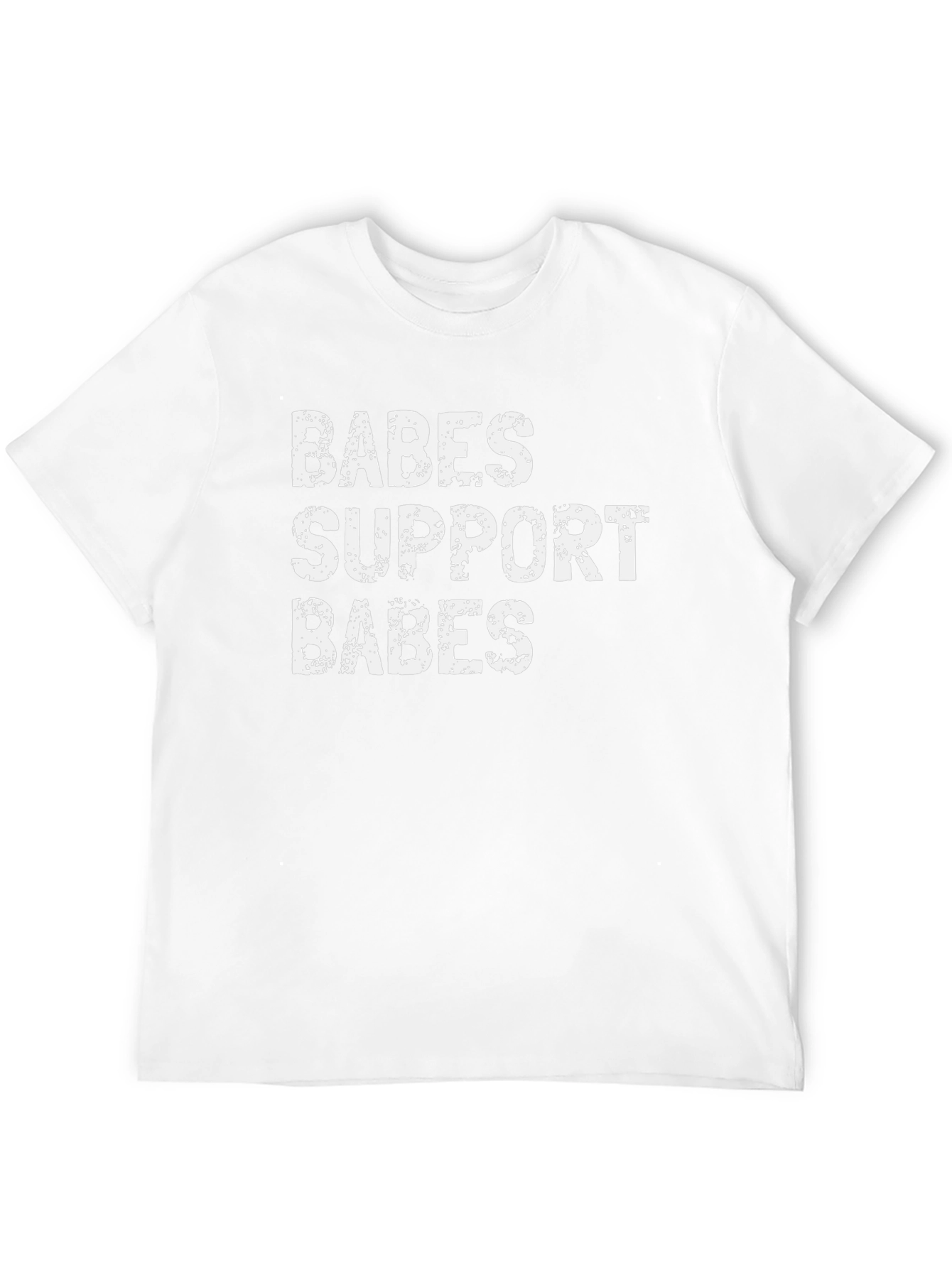 Babes Support Babes Black T-Shirt