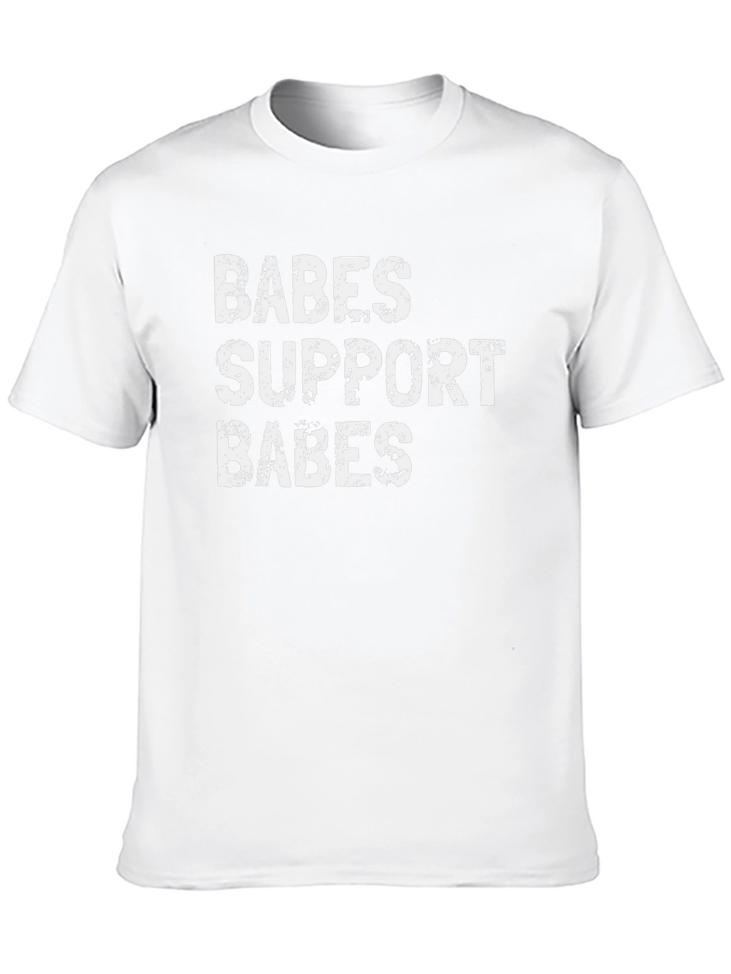 Babes Support Babes Black T-Shirt