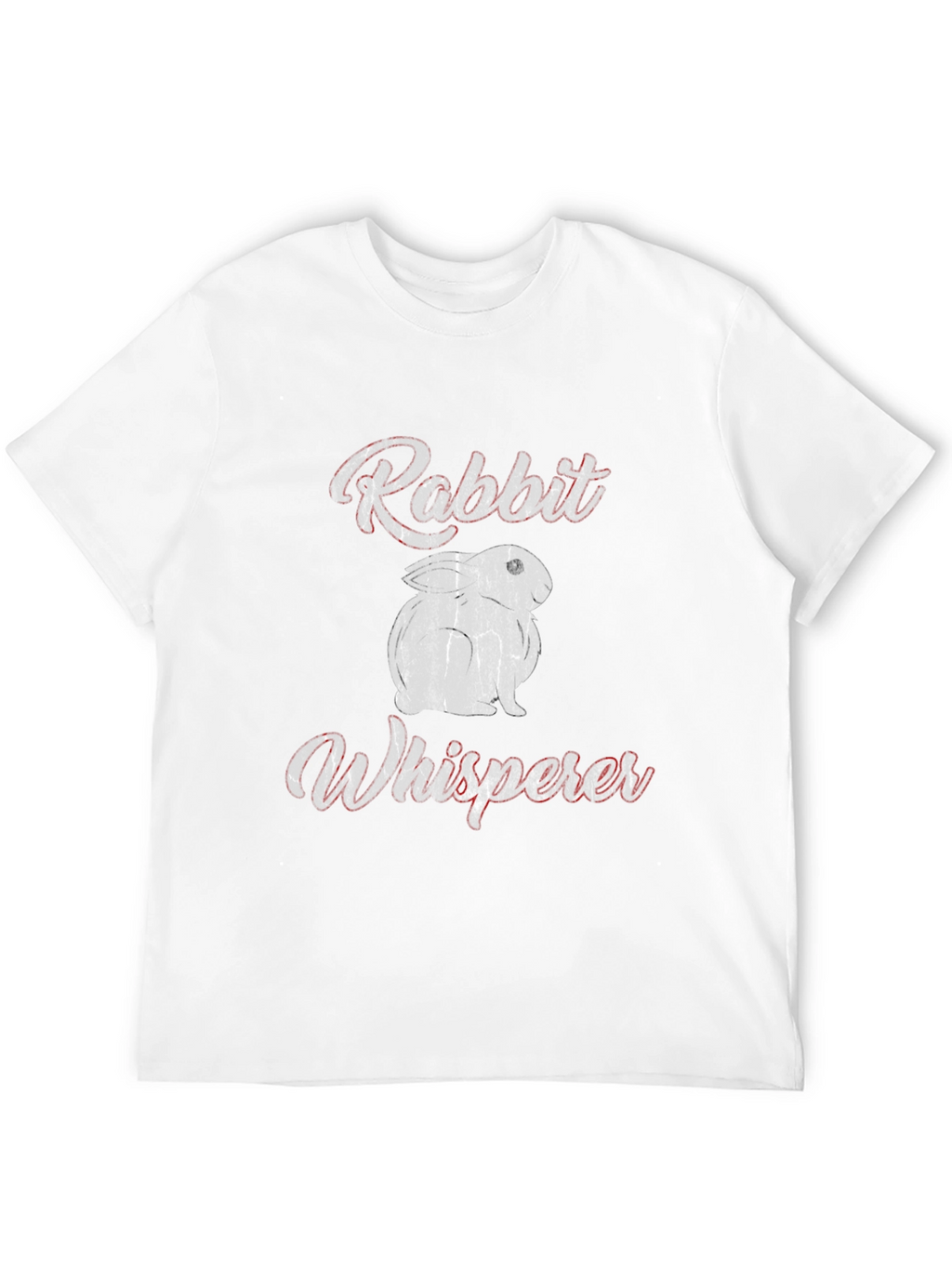 Rabbit Whisperer Graphic Tee - Unisex Soft Cotton T-Shirt
