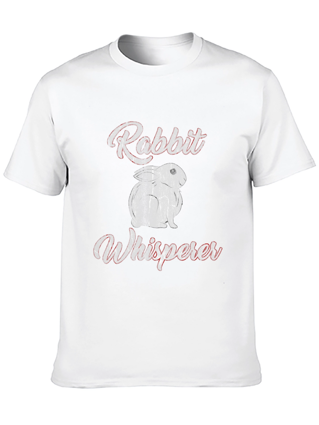 Rabbit Whisperer Graphic Tee - Unisex Soft Cotton T-Shirt