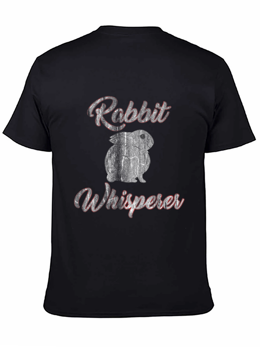 Rabbit Whisperer Graphic Tee - Unisex Soft Cotton T-Shirt