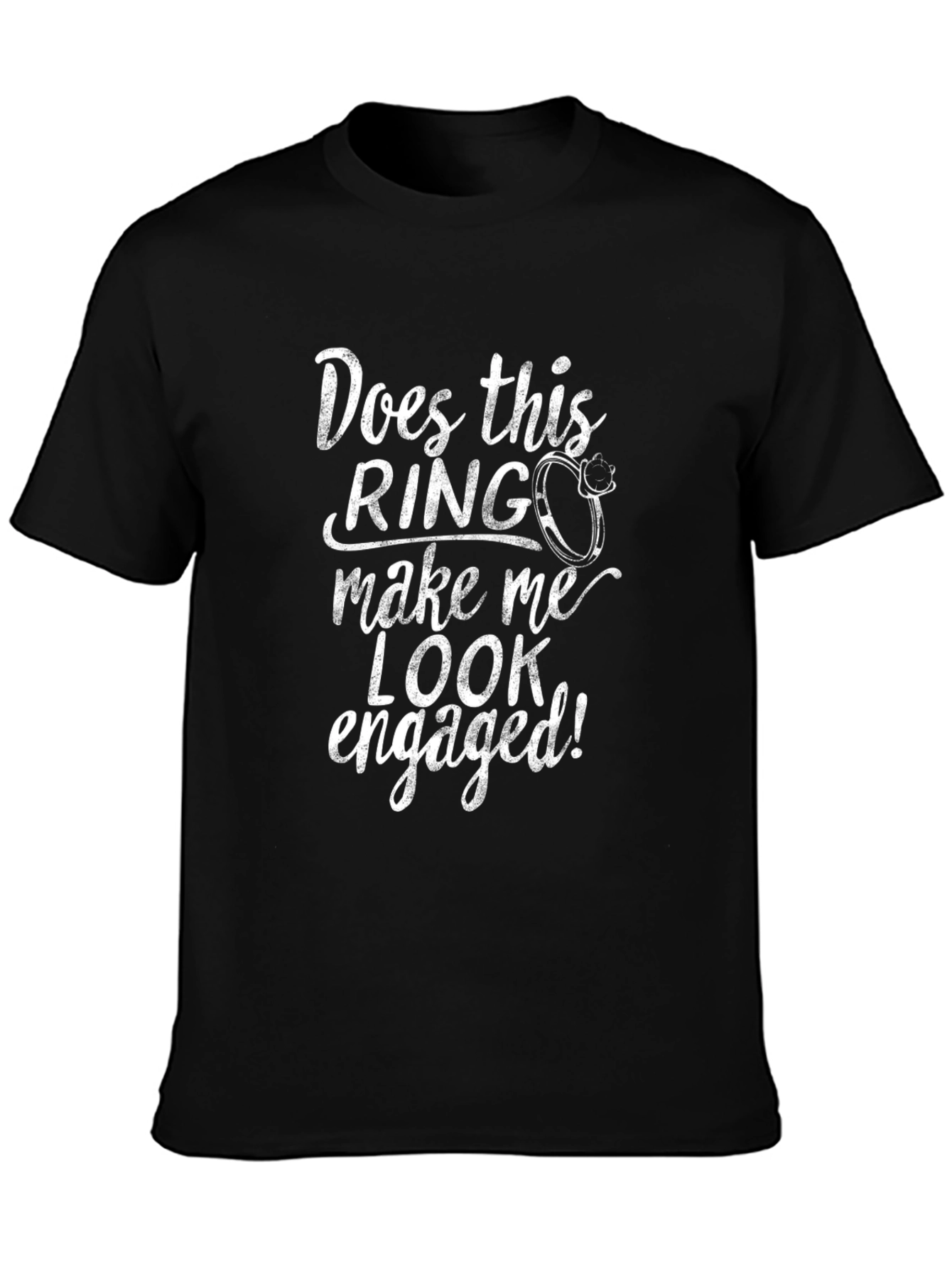Funny Engagement Announcement T-Shirt