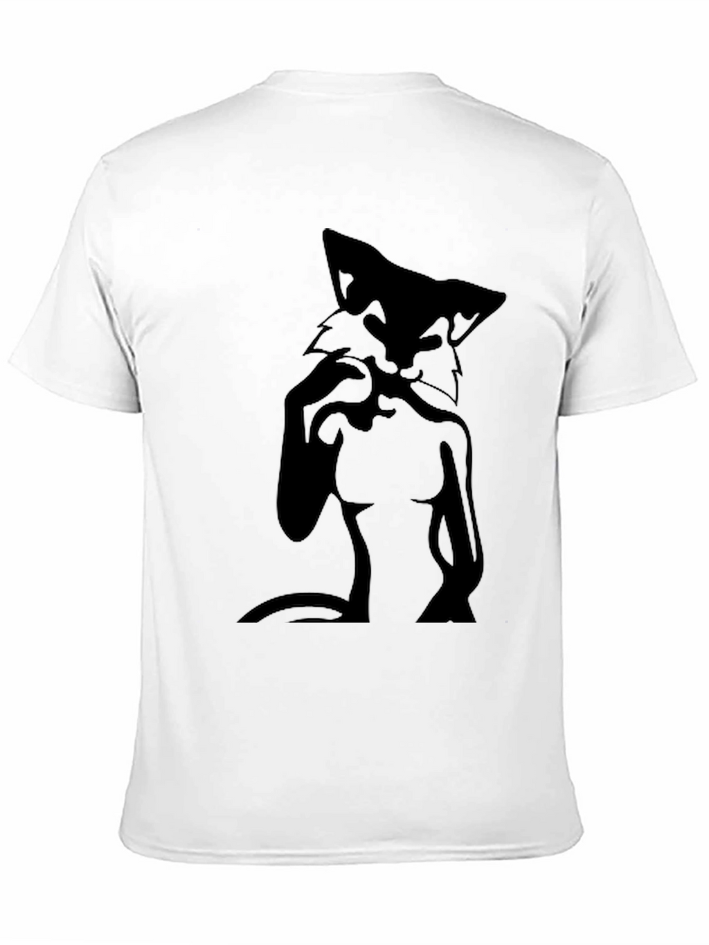 Black Fox Graphic T-Shirt for Men