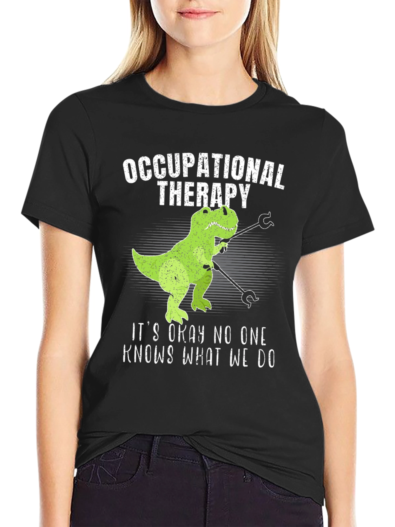 Occupational Therapy Dinosaur T-Shirt