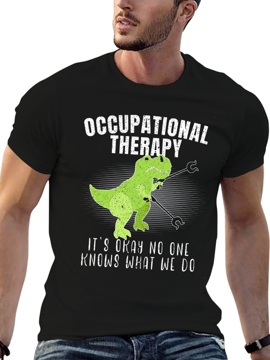 Occupational Therapy Dinosaur T-Shirt