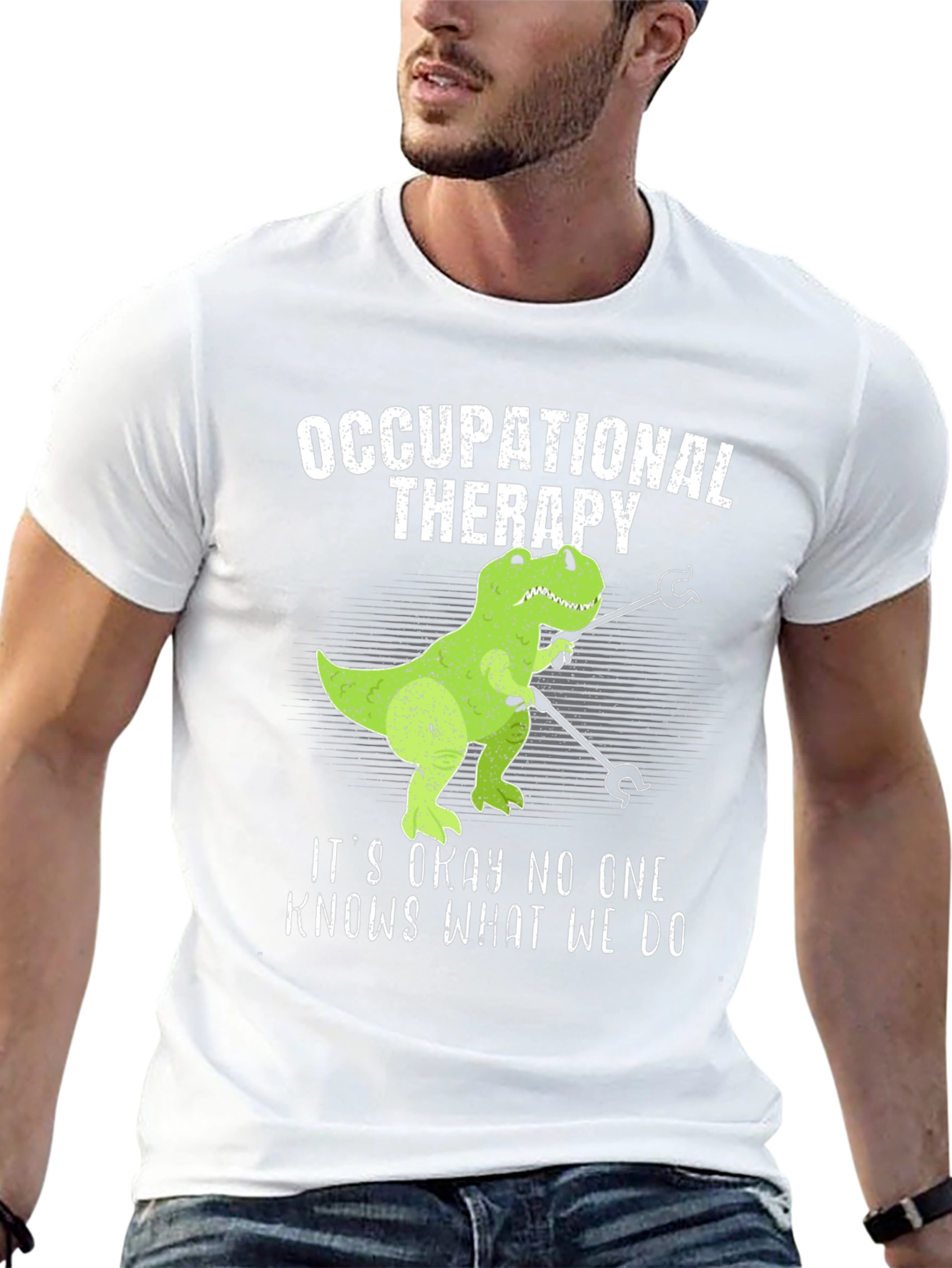 Occupational Therapy Dinosaur T-Shirt
