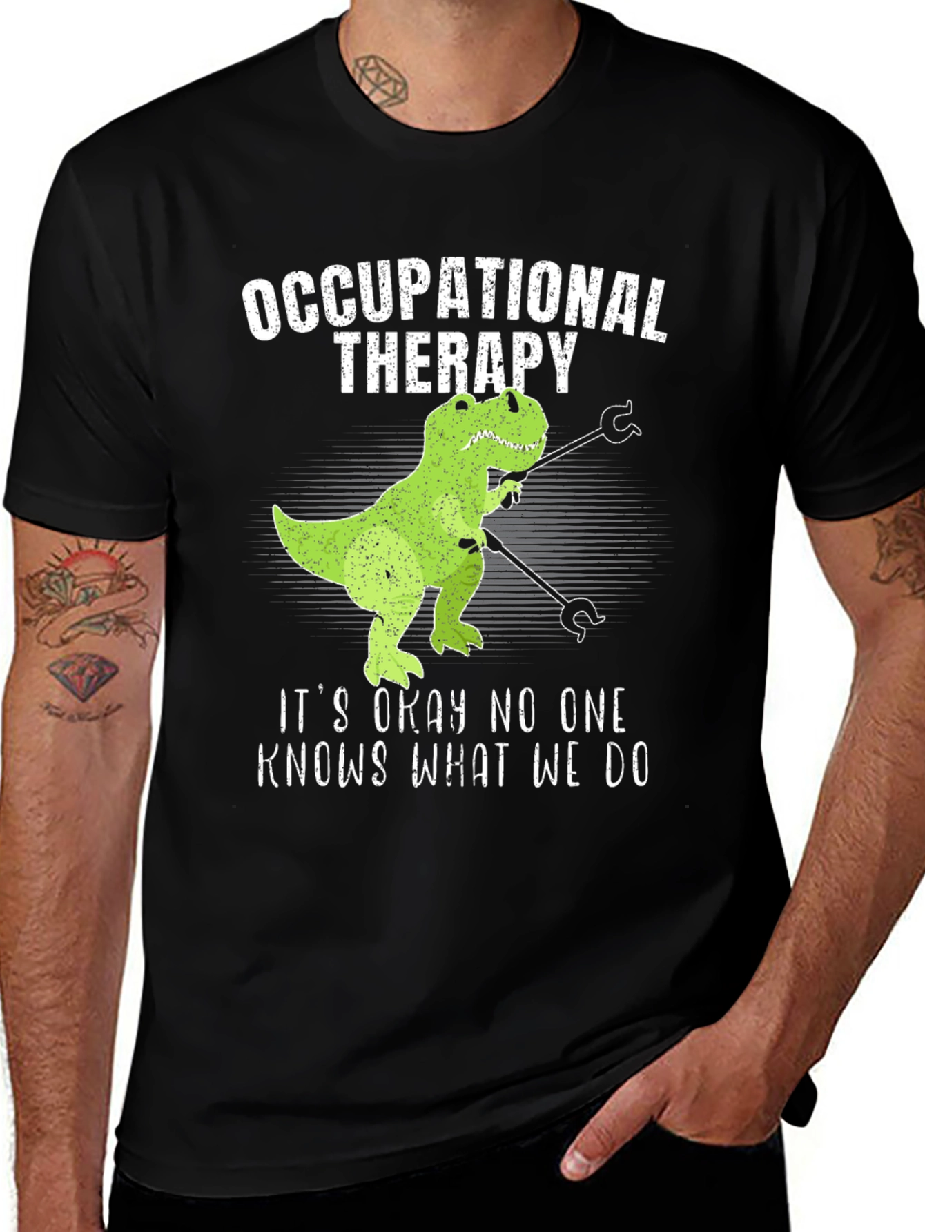 Occupational Therapy Dinosaur T-Shirt