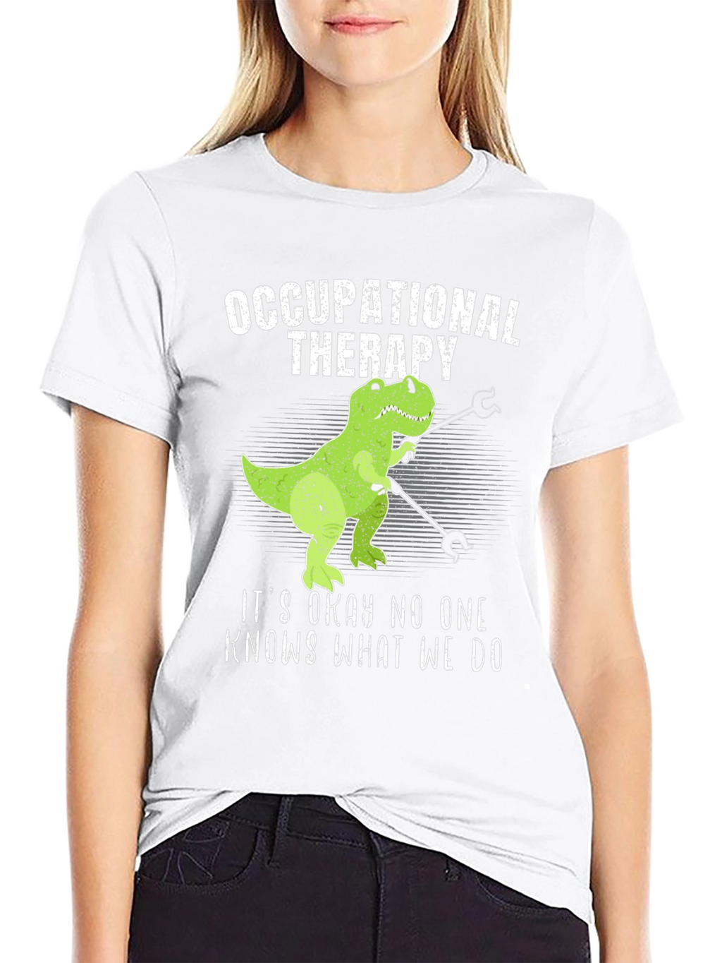 Occupational Therapy Dinosaur T-Shirt