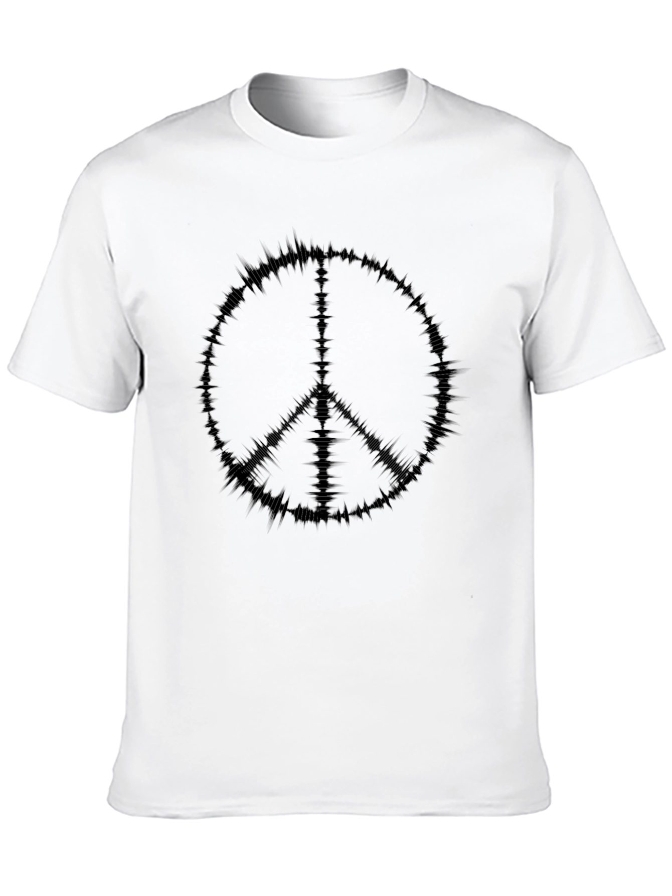 Black Peace Sign Graphic Tee