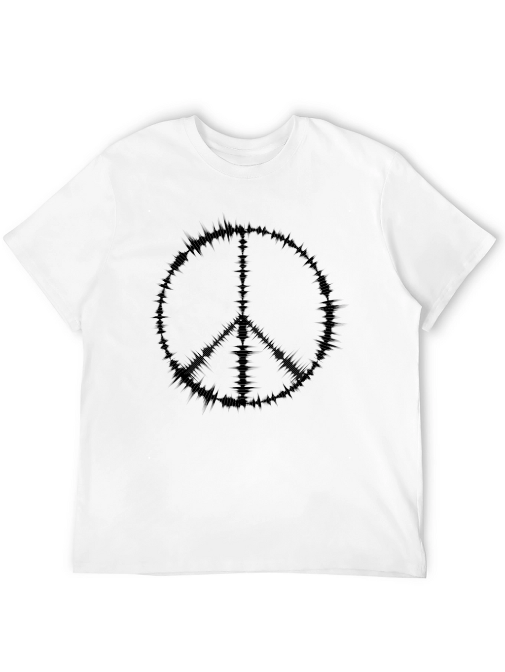 Black Peace Sign Graphic Tee