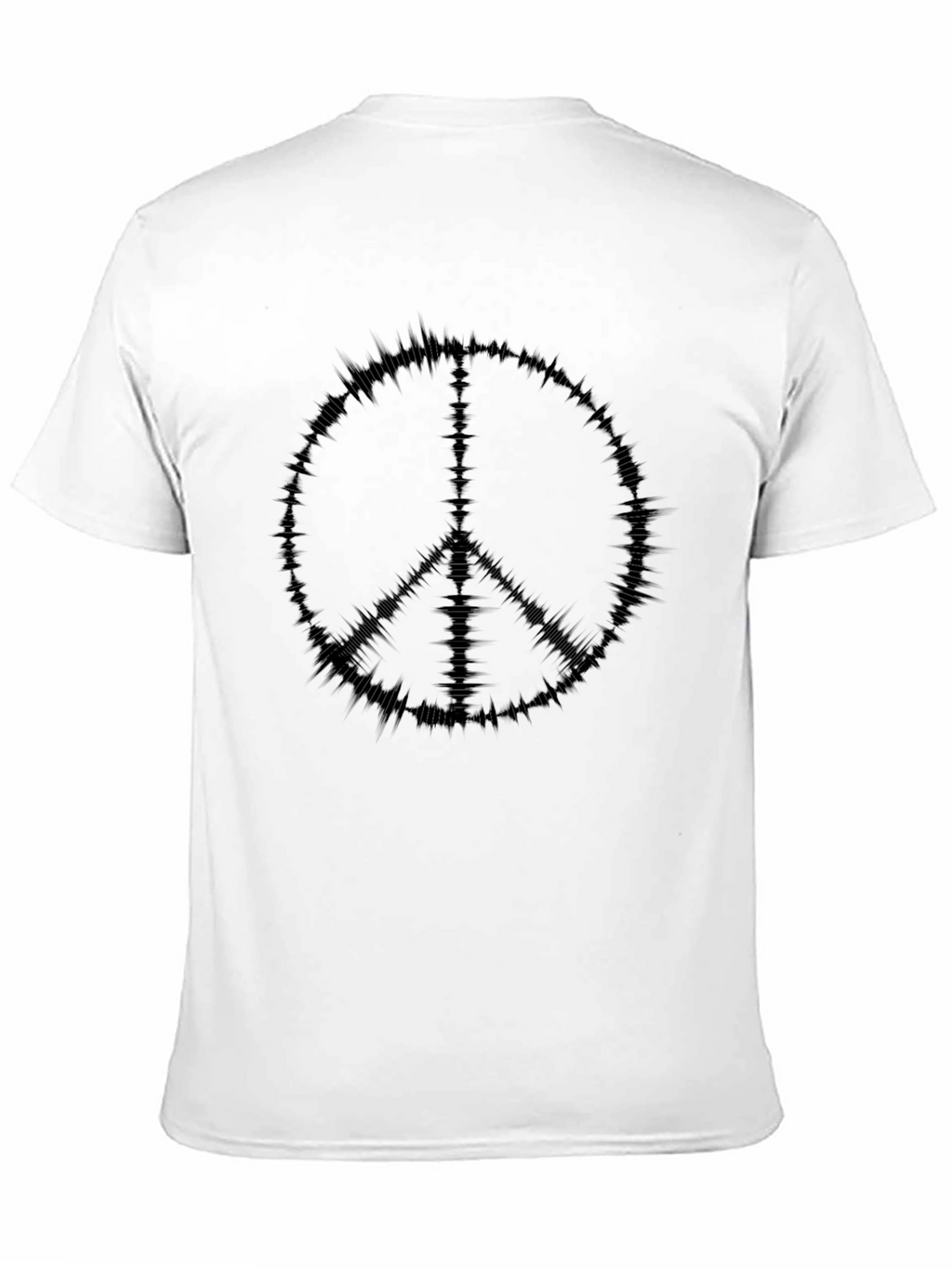 Black Peace Sign Graphic Tee