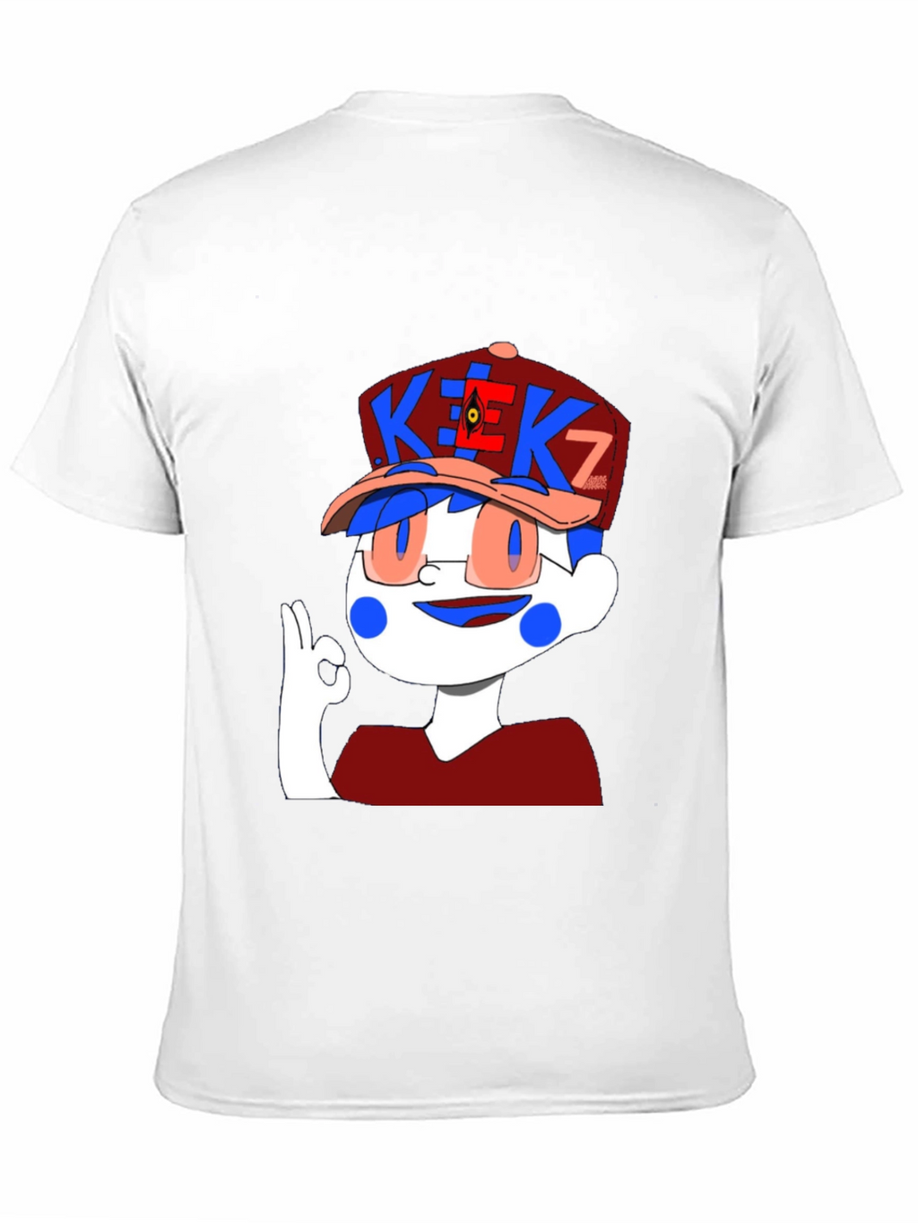 Cartoon Graphic Black T-Shirt