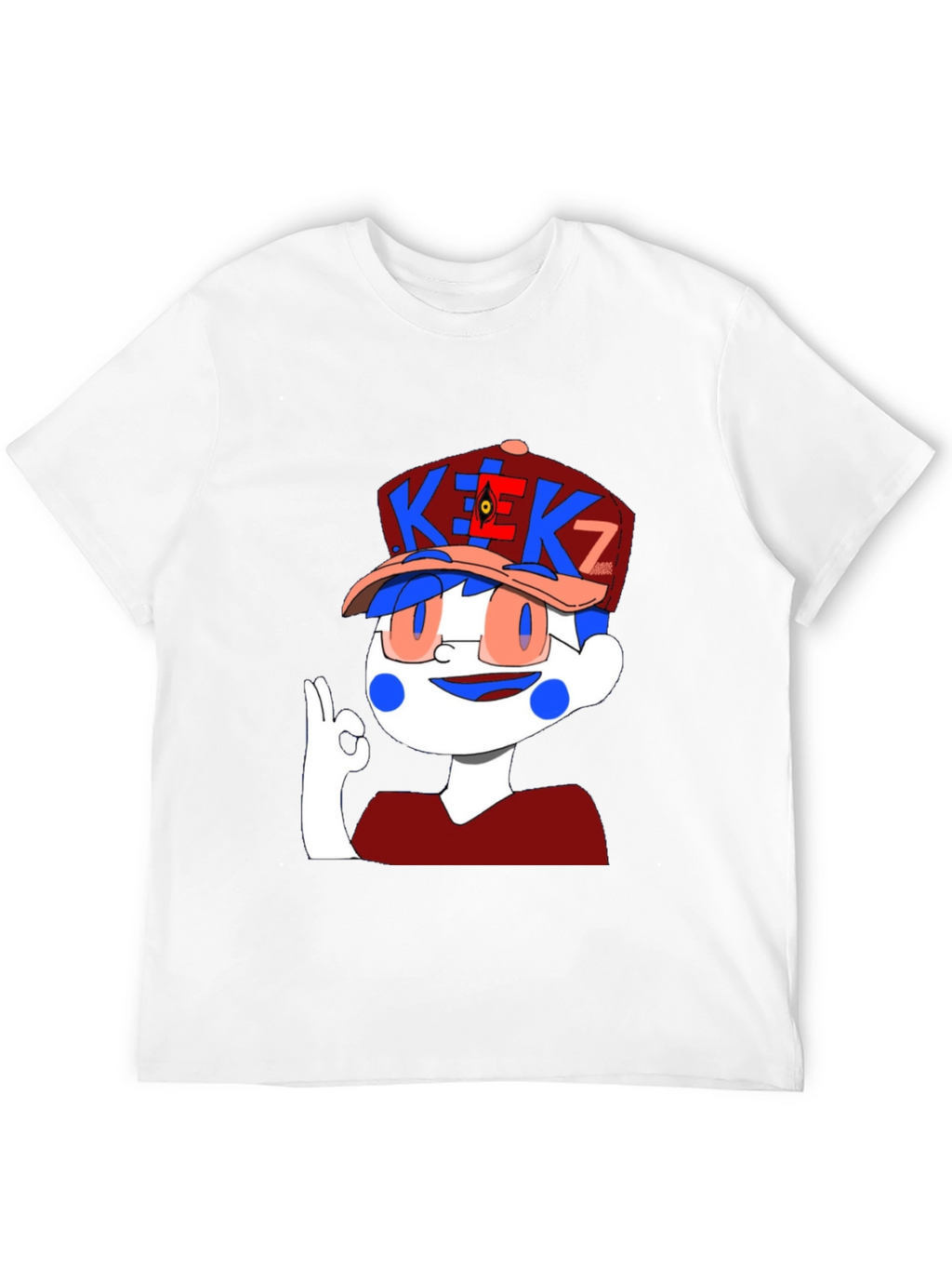 Cartoon Graphic Black T-Shirt