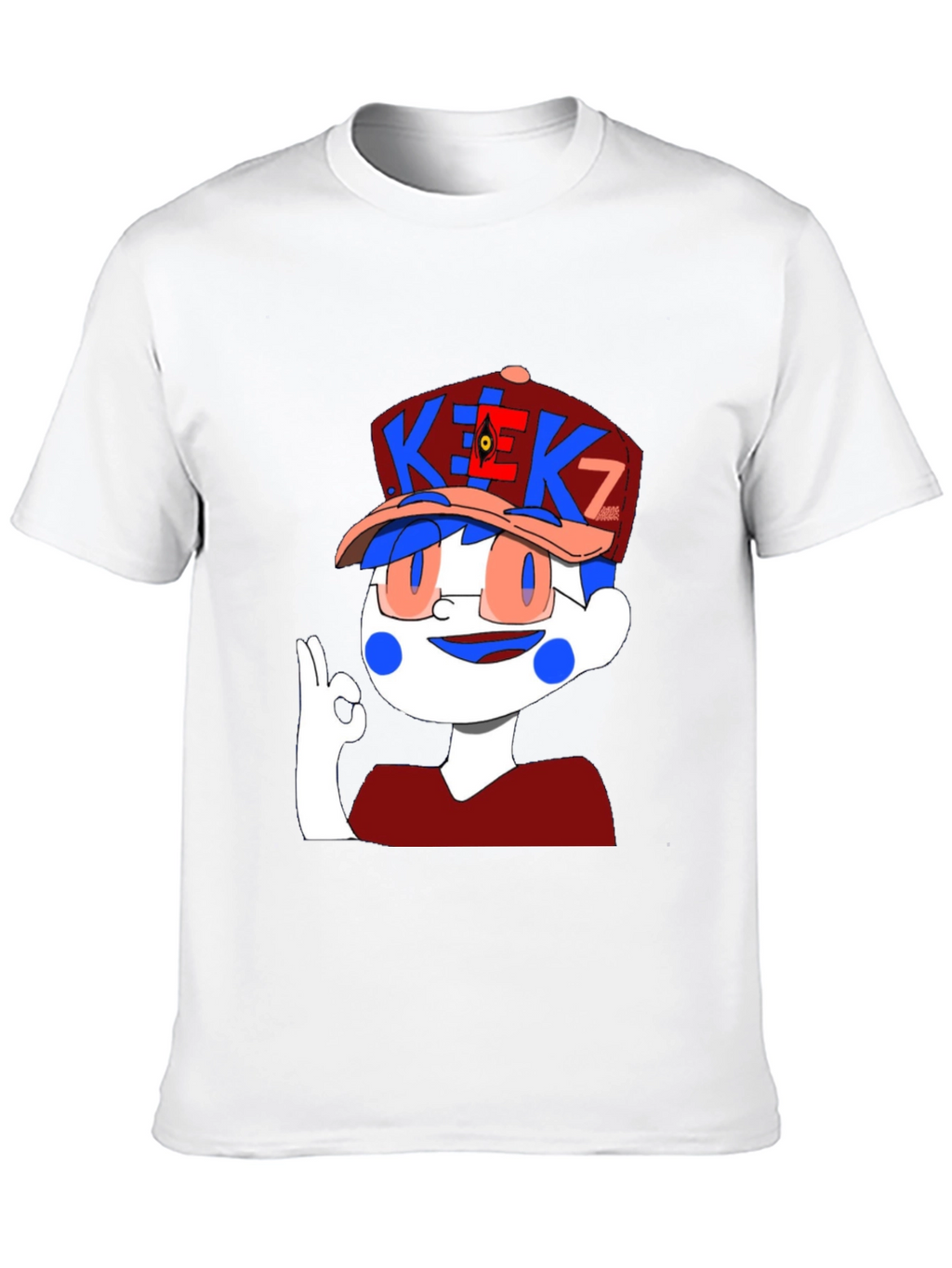 Cartoon Graphic Black T-Shirt