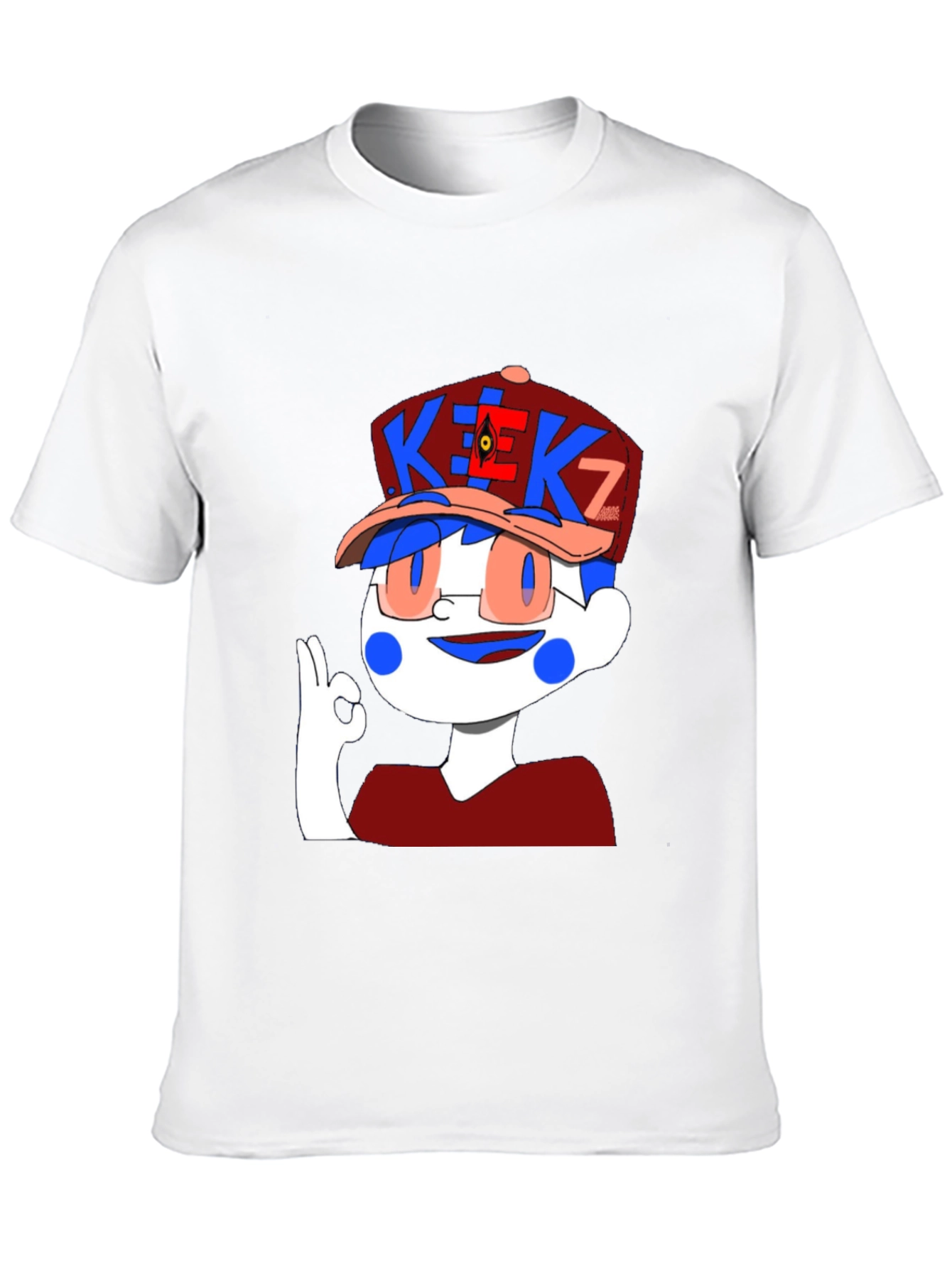 Cartoon Graphic Black T-Shirt
