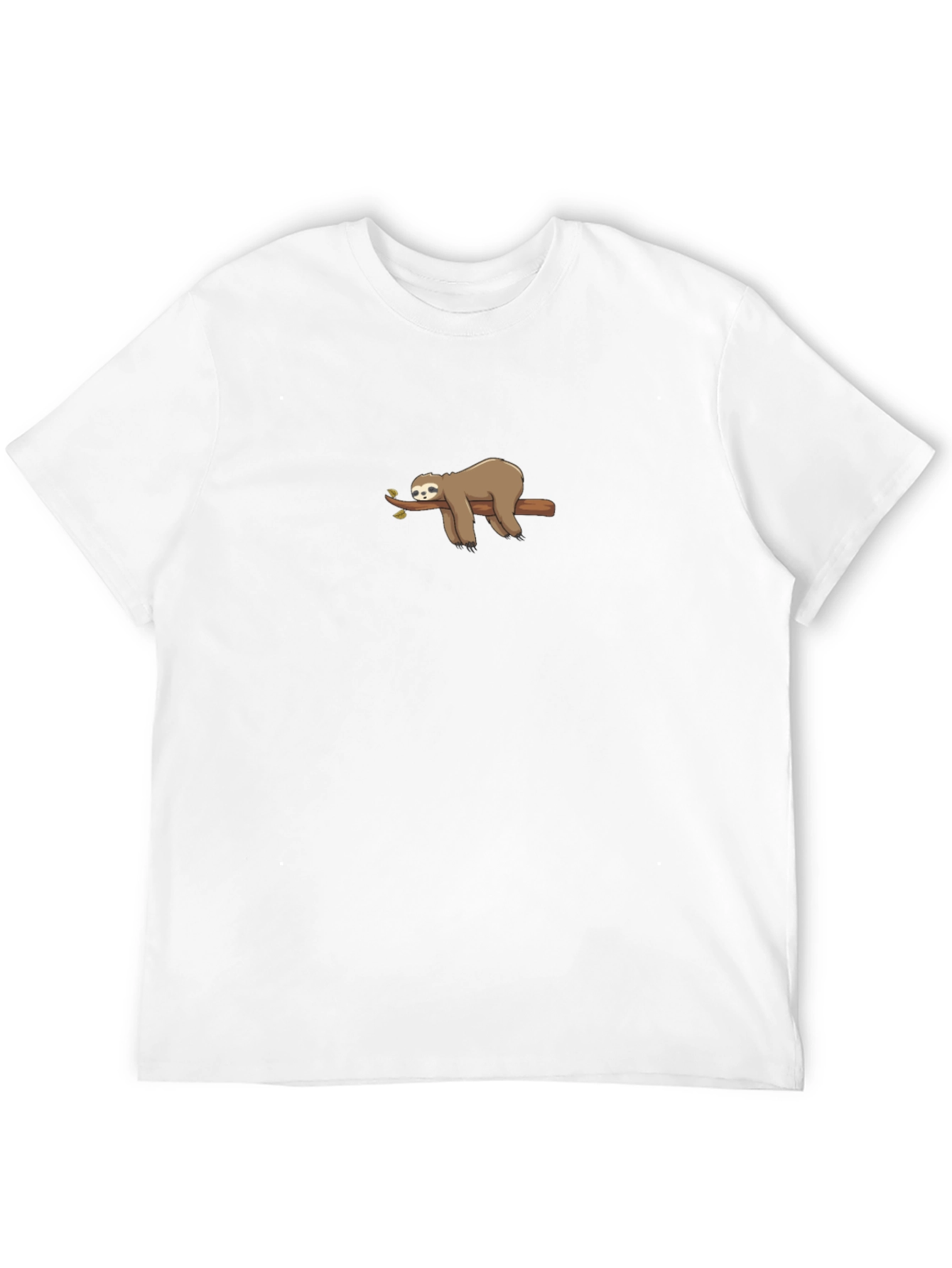 Sloth on Branch Graphic Tee - Relaxed Fit