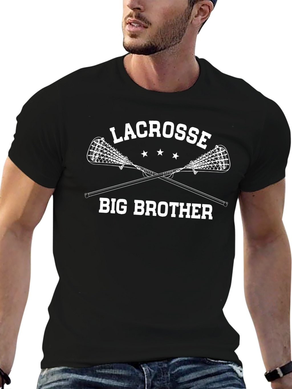 Lacrosse Big Brother Graphic T-Shirt