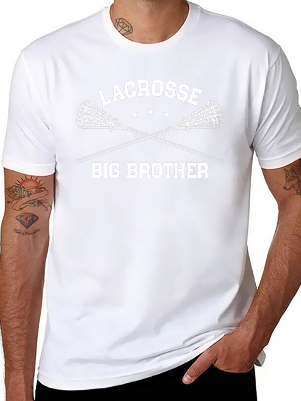 Lacrosse Big Brother Graphic T-Shirt