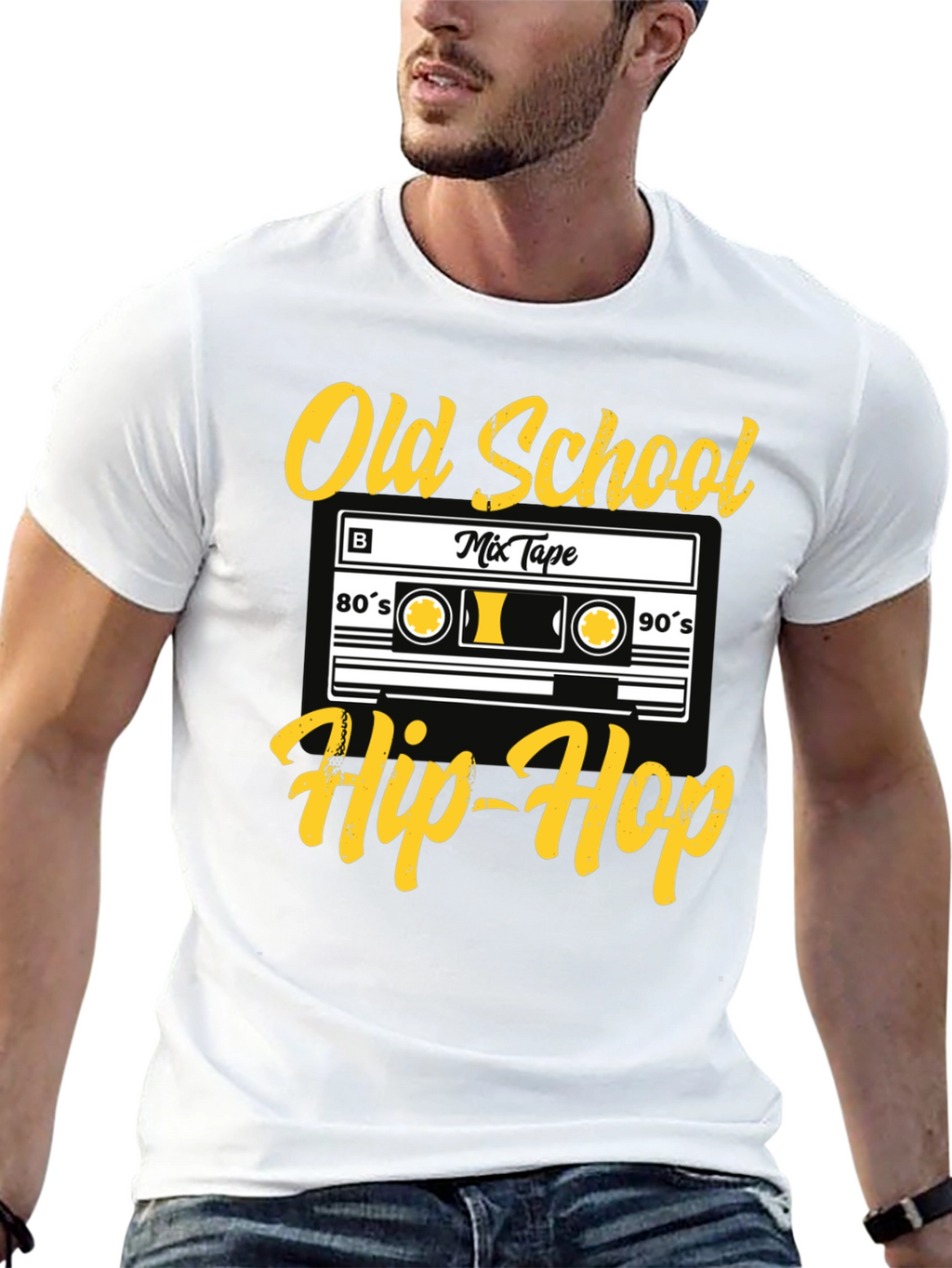Old School Hip-Hop Mix Tape T-Shirt