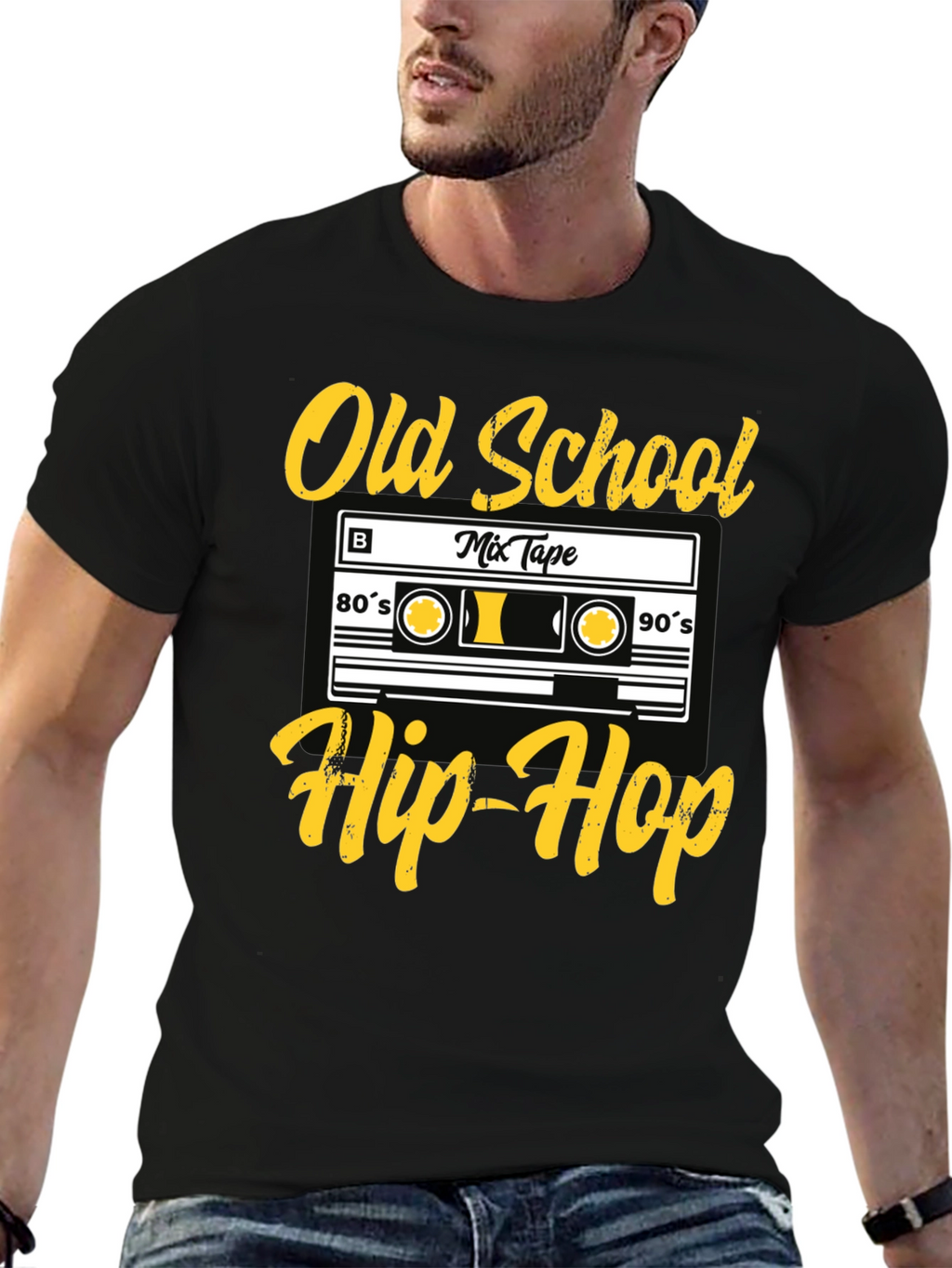 Old School Hip-Hop Mix Tape T-Shirt