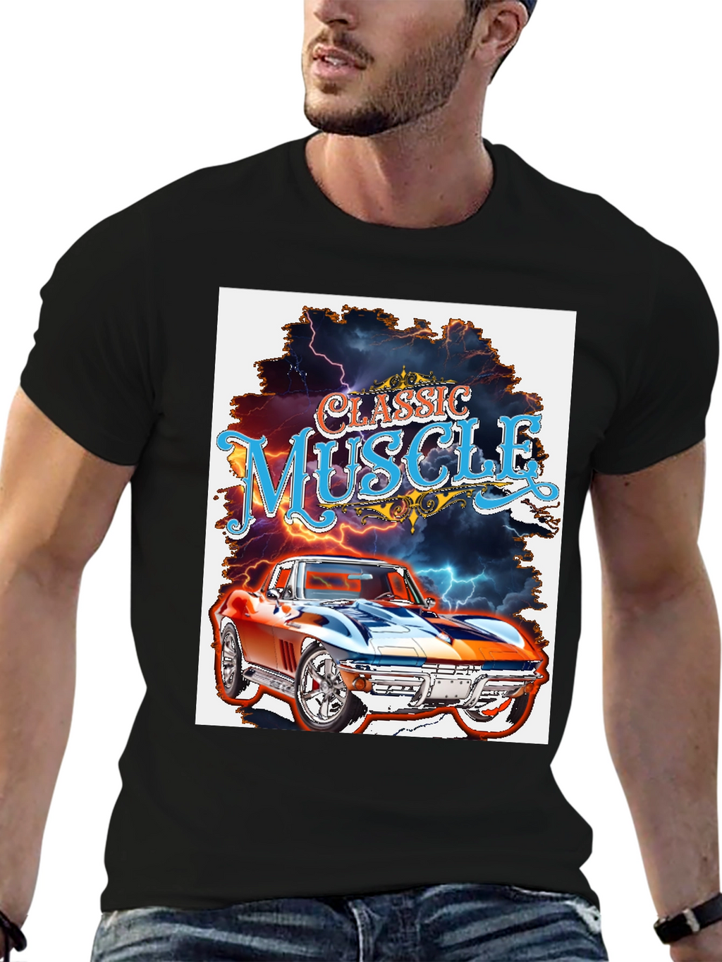 Classic Muscle Car T-Shirt