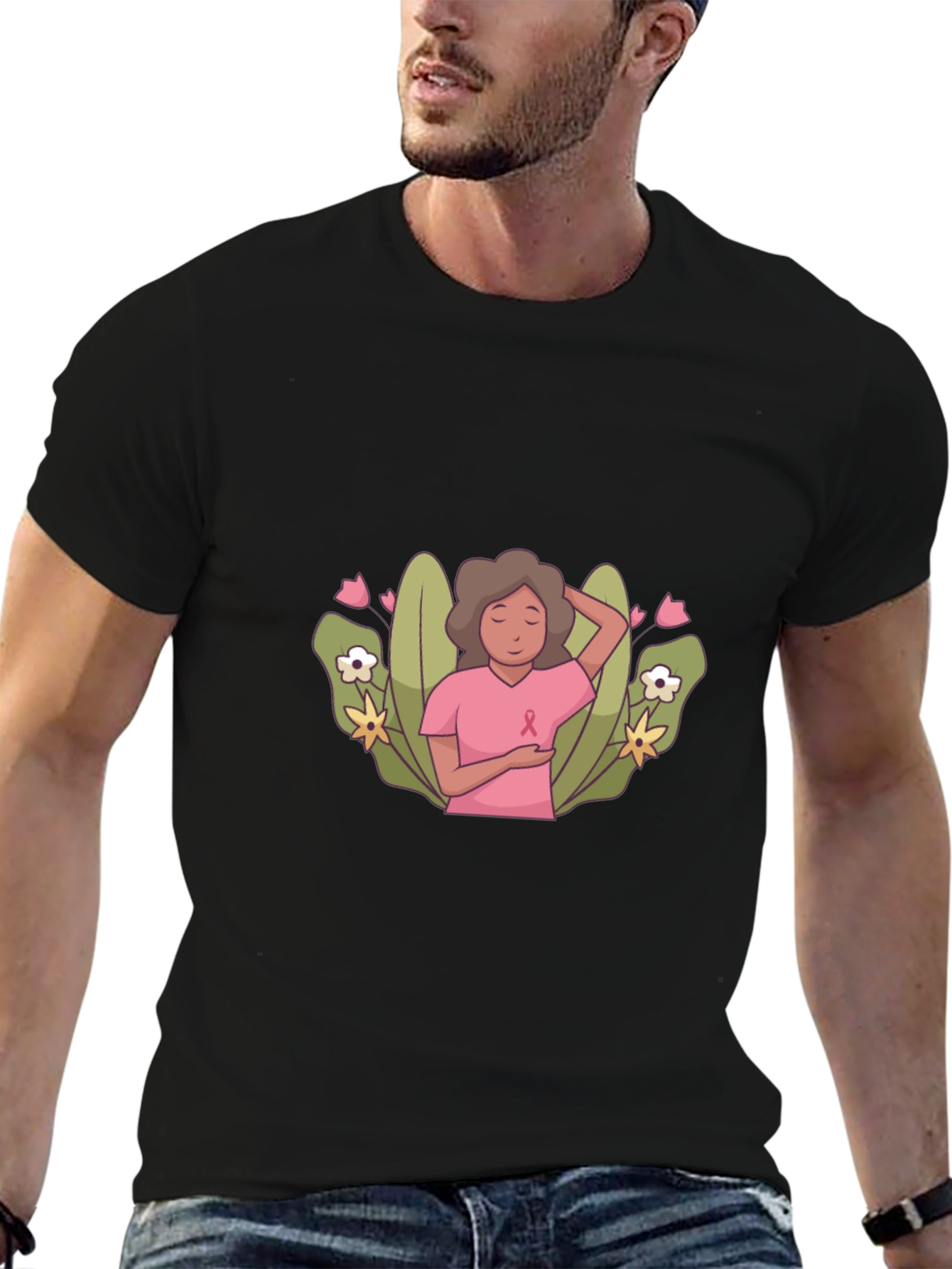 Breast Cancer Awareness Graphic Tee