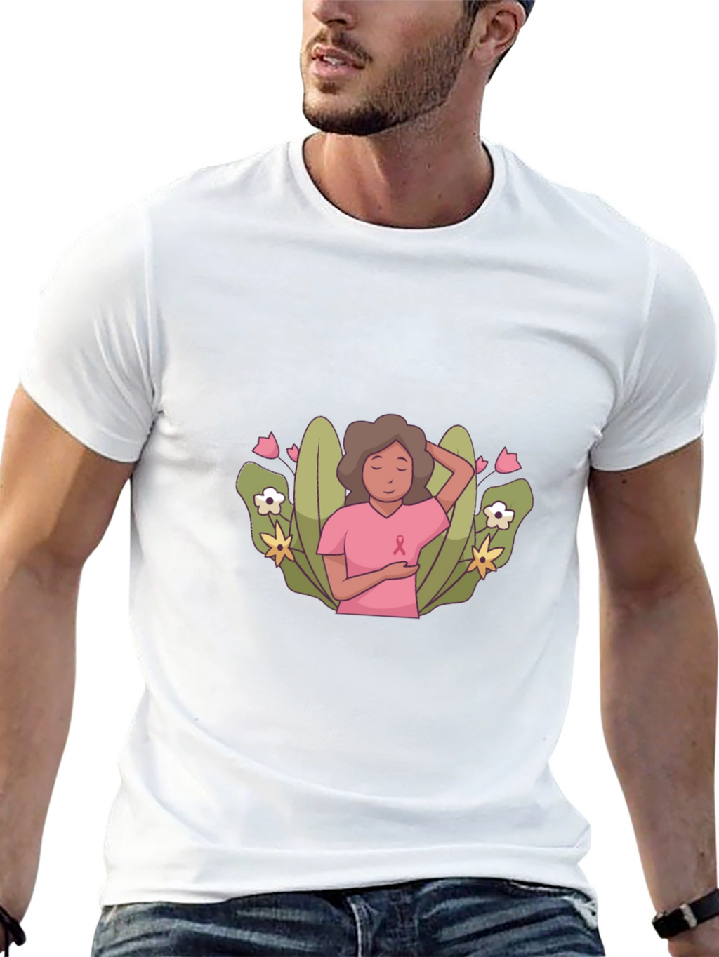 Breast Cancer Awareness Graphic Tee